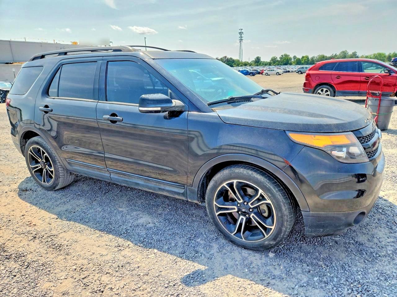 2015 Ford Explorer Sport Black vin: 1FM5K8GT6FGC20799