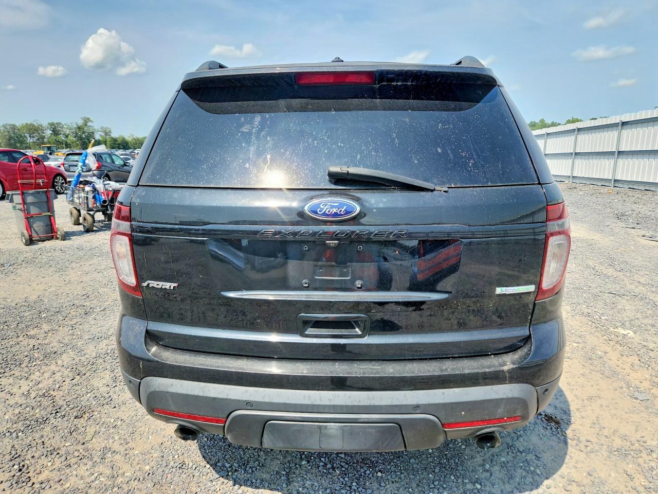 2015 Ford Explorer Sport Black vin: 1FM5K8GT6FGC20799
