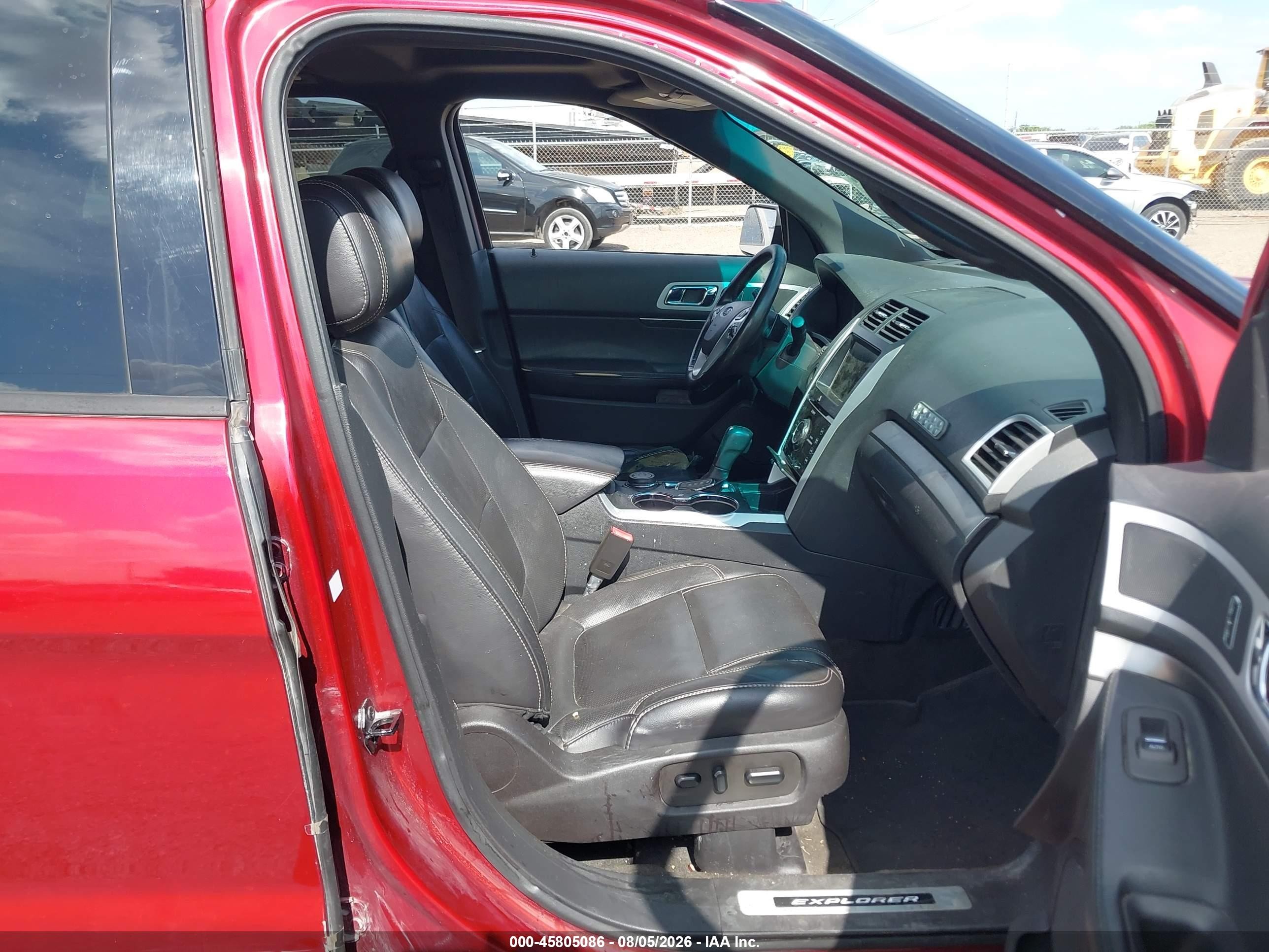 2015 Ford Explorer Sport Red vin: 1FM5K8GT6FGC23928