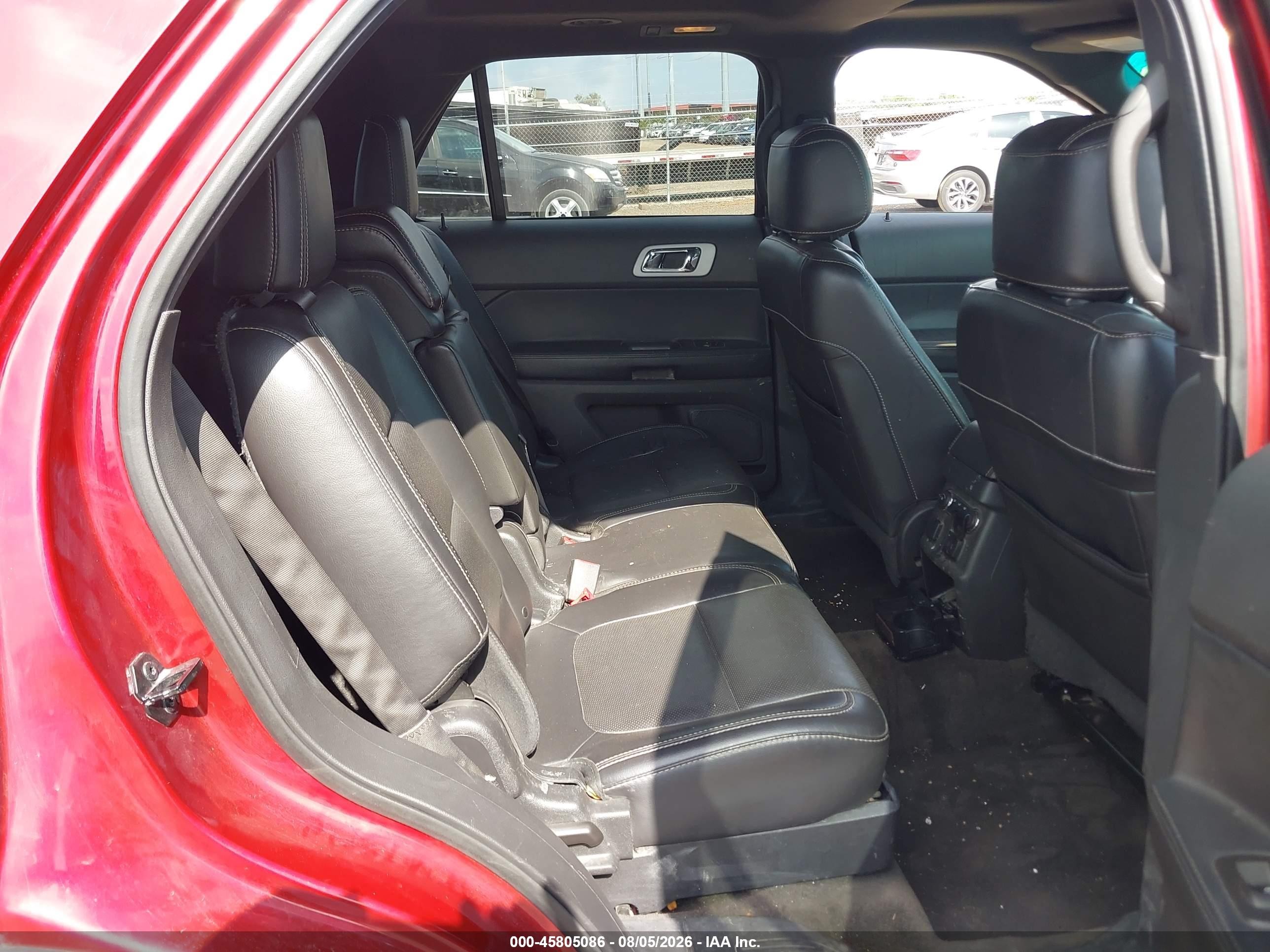 2015 Ford Explorer Sport Red vin: 1FM5K8GT6FGC23928