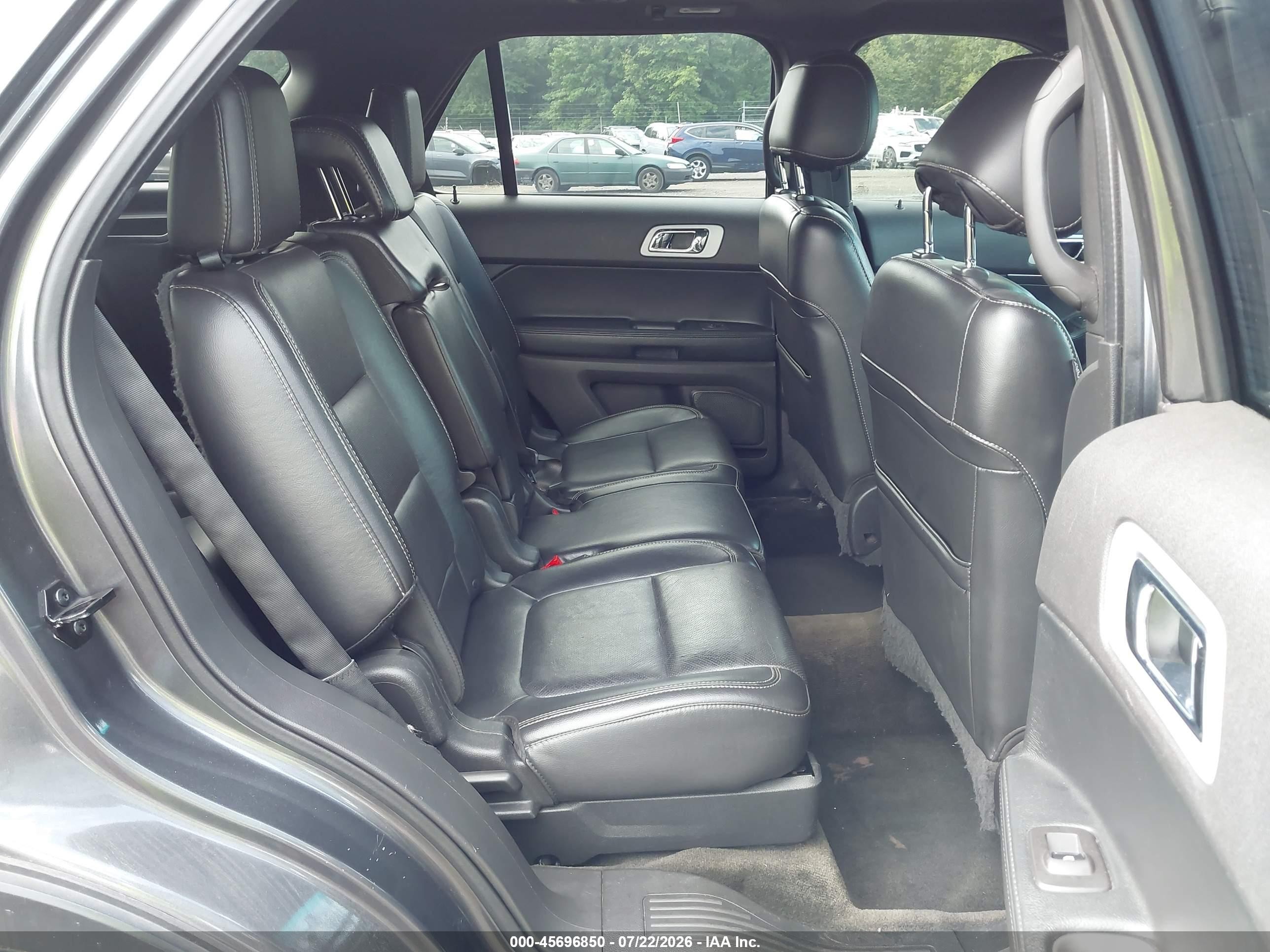 2015 Ford Explorer Sport Gray vin: 1FM5K8GT6FGC32368