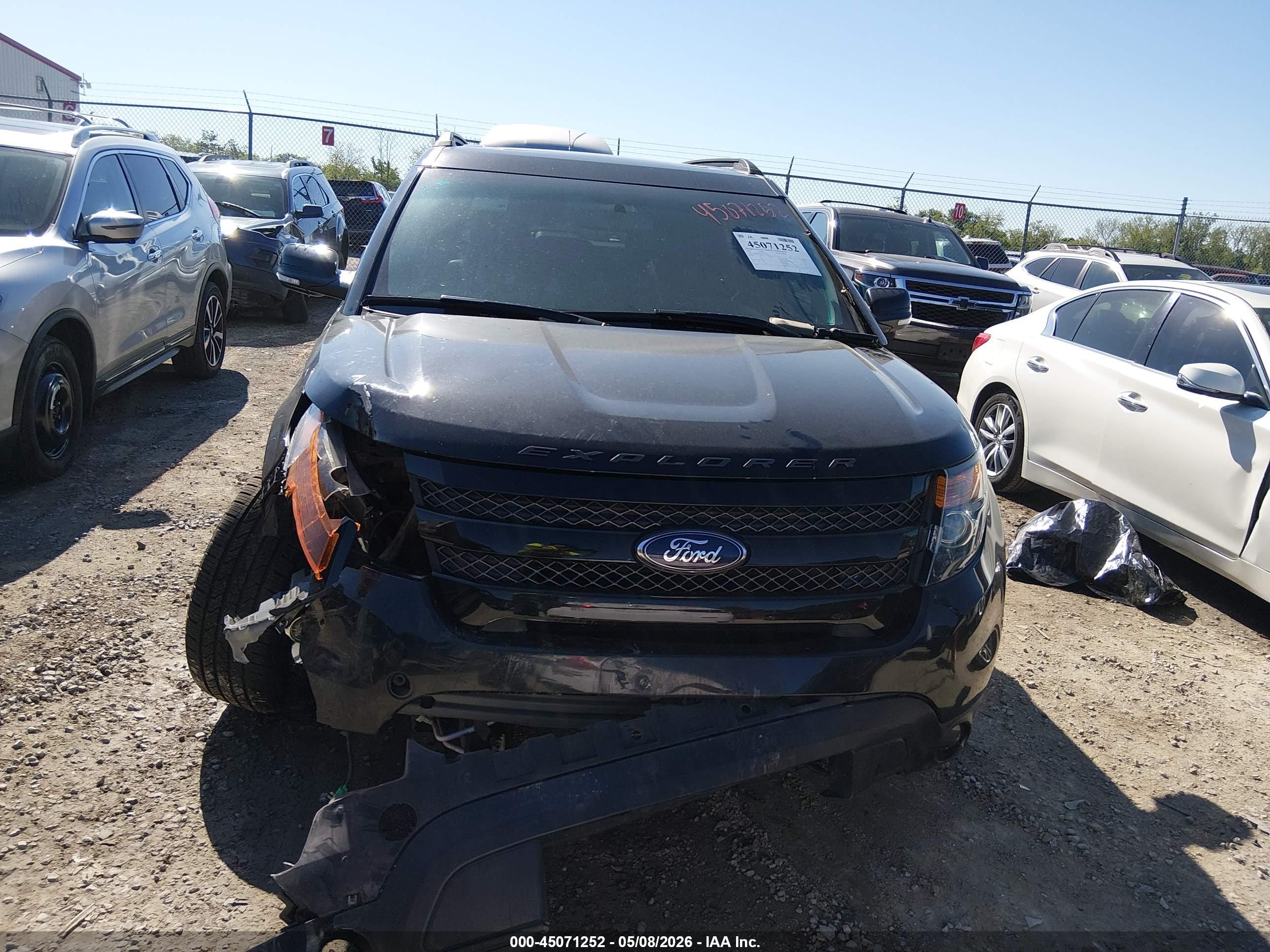 2013 Ford Explorer Sport Black vin: 1FM5K8GT7DGC05628