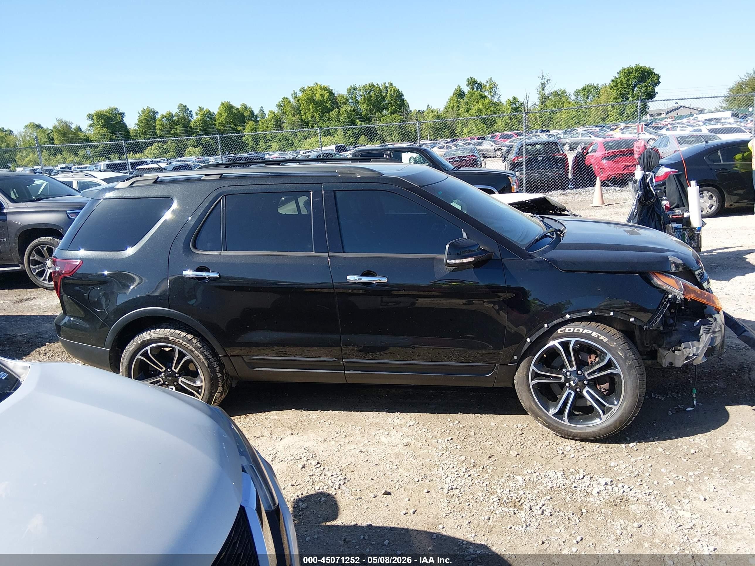 2013 Ford Explorer Sport Black vin: 1FM5K8GT7DGC05628
