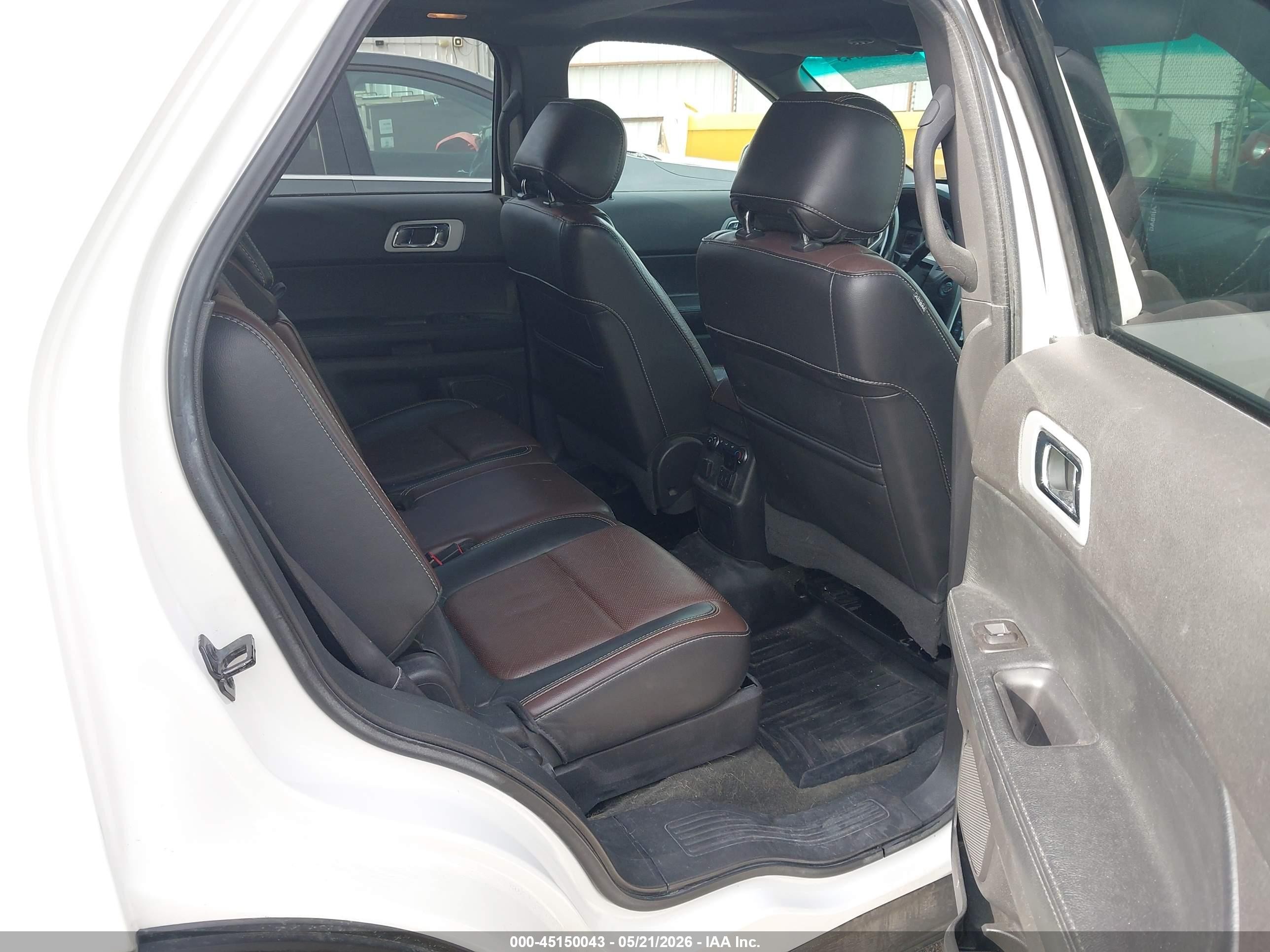 2014 Ford Explorer Sport Белый vin: 1FM5K8GT7EGA22800