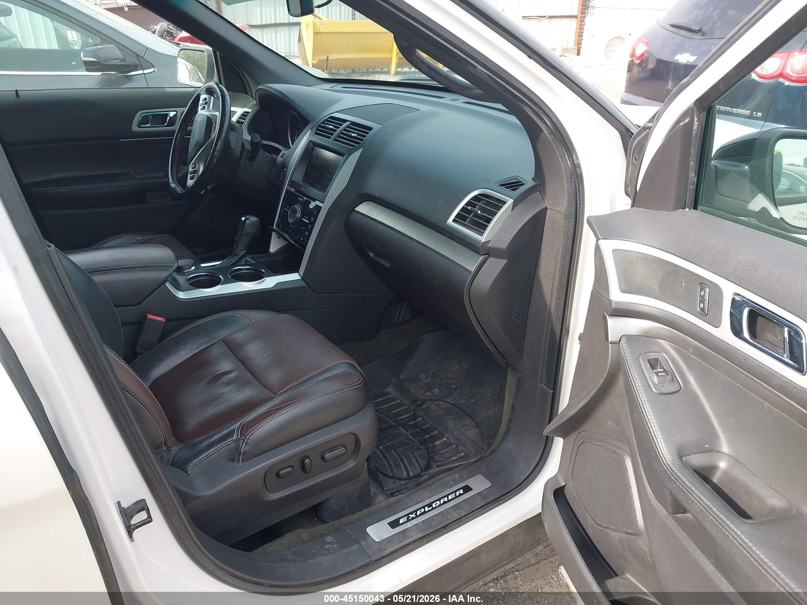 2014 Ford Explorer Sport Белый vin: 1FM5K8GT7EGA22800