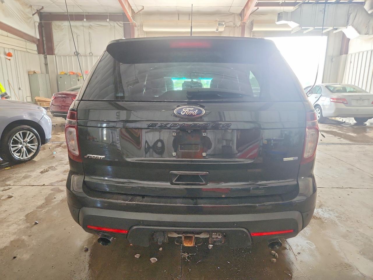 2014 Ford Explorer Sport Black vin: 1FM5K8GT7EGC06389