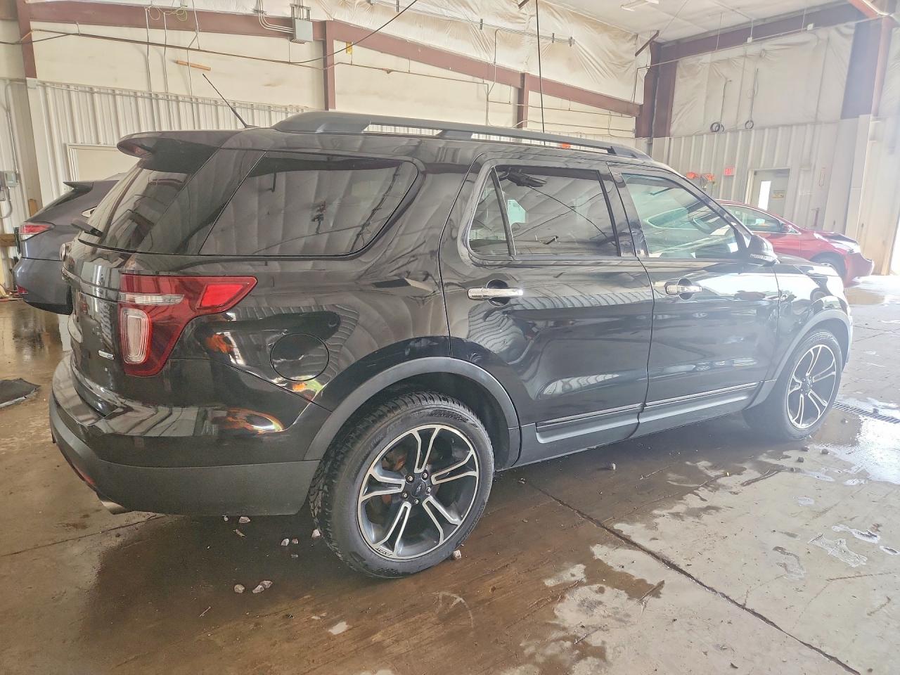 2014 Ford Explorer Sport Black vin: 1FM5K8GT7EGC06389