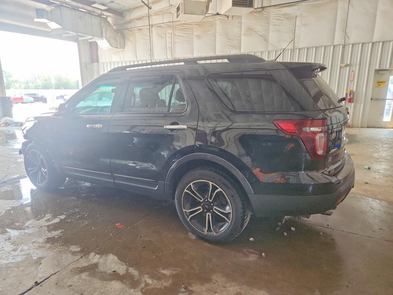 2014 Ford Explorer Sport Black vin: 1FM5K8GT7EGC06389