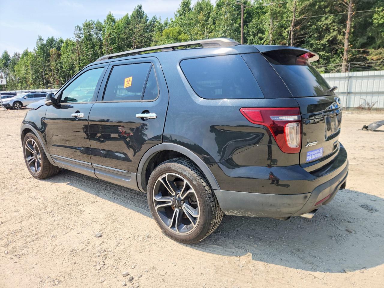 2014 Ford Explorer Sport Black vin: 1FM5K8GT7EGC62557