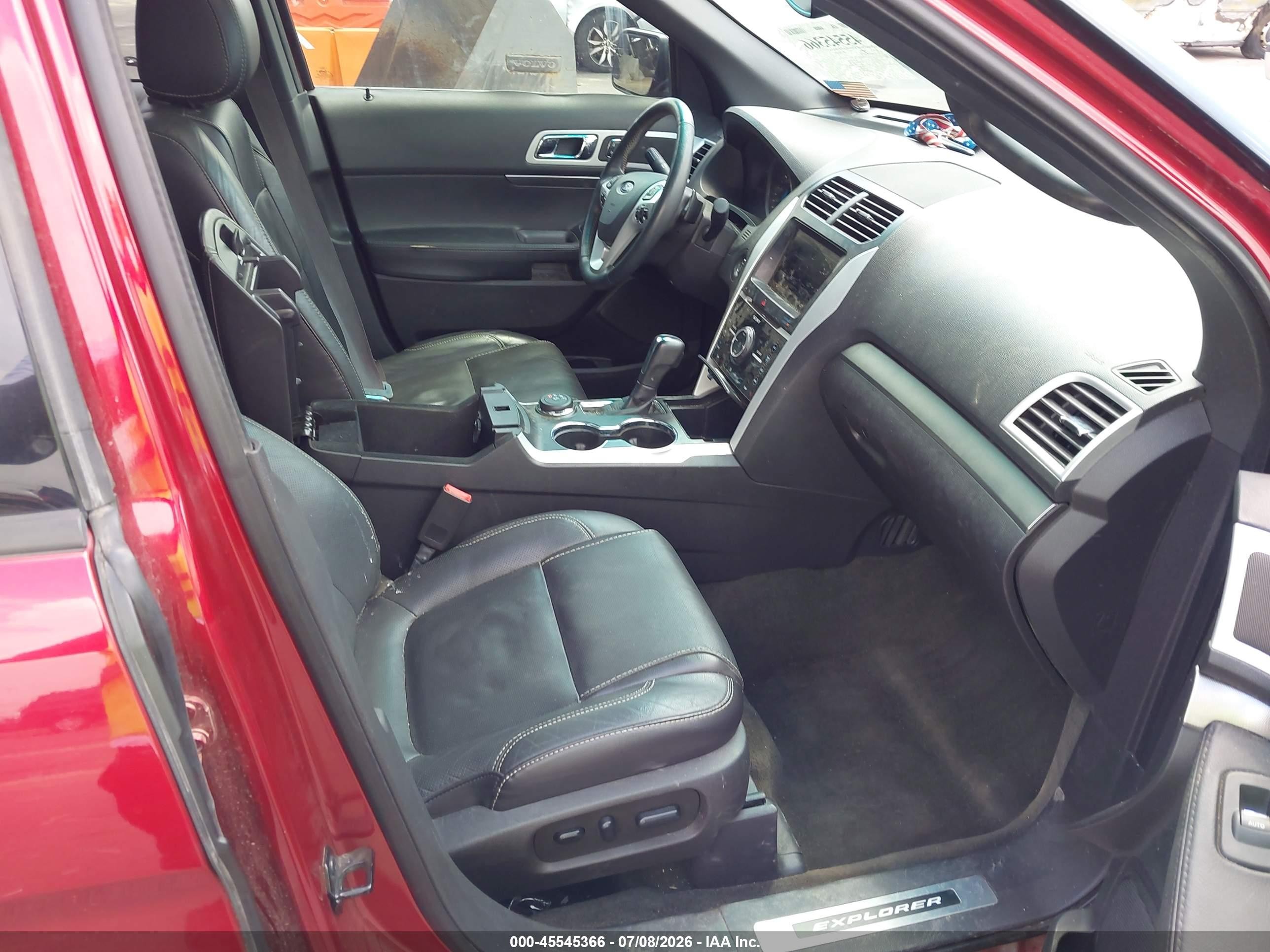2015 Ford Explorer Sport Красный vin: 1FM5K8GT7FGA19204