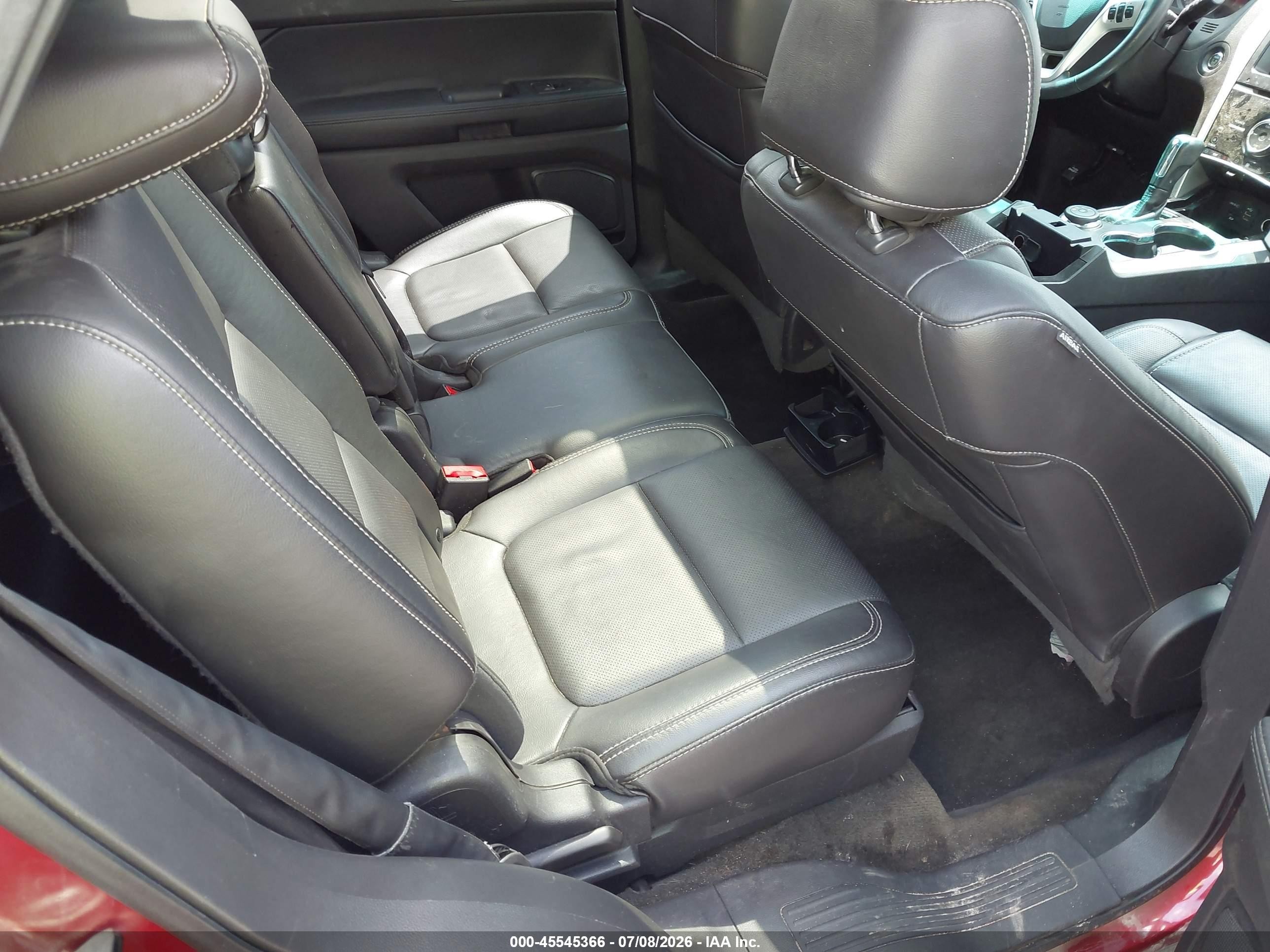 2015 Ford Explorer Sport Красный vin: 1FM5K8GT7FGA19204