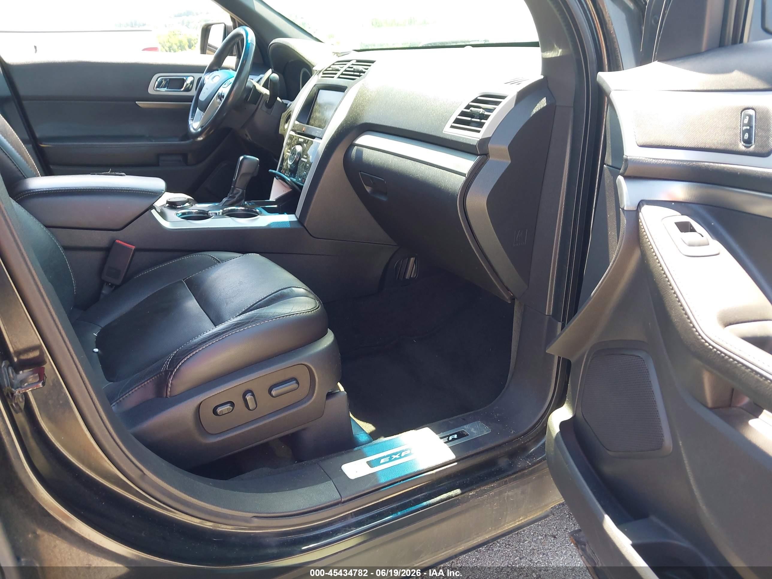 2015 Ford Explorer Sport Black vin: 1FM5K8GT7FGA75062