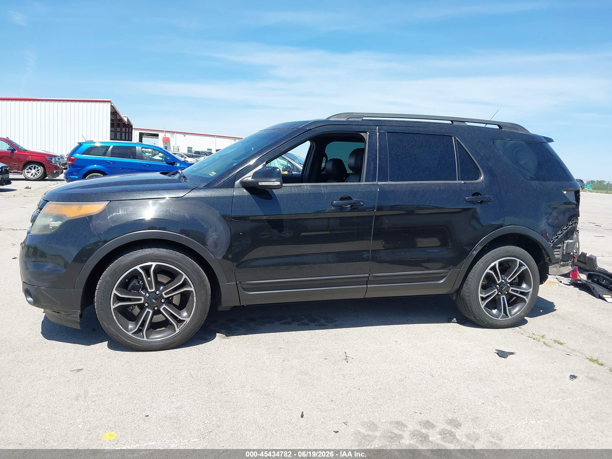 2015 Ford Explorer Sport Black vin: 1FM5K8GT7FGA75062