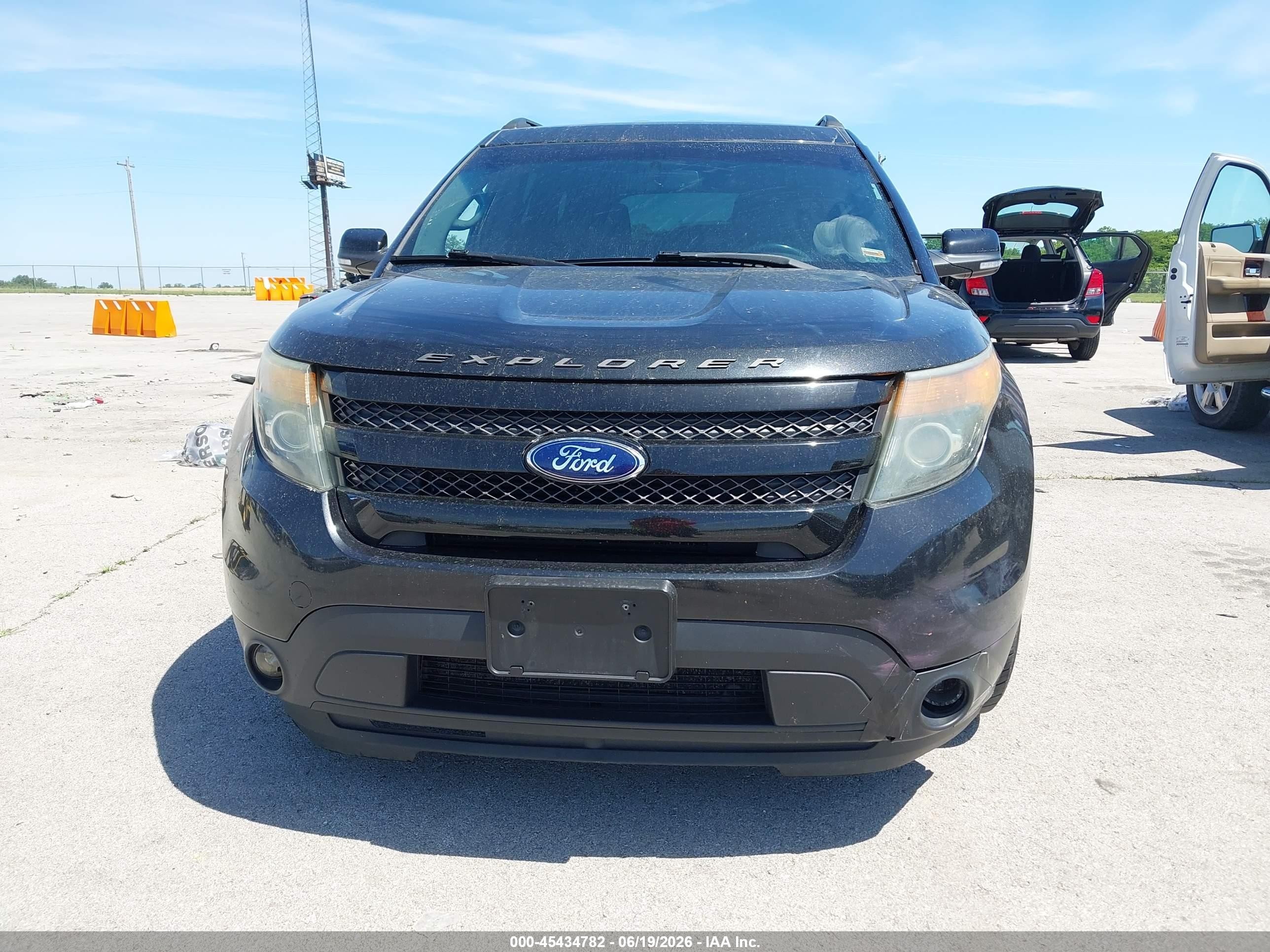 2015 Ford Explorer Sport Black vin: 1FM5K8GT7FGA75062