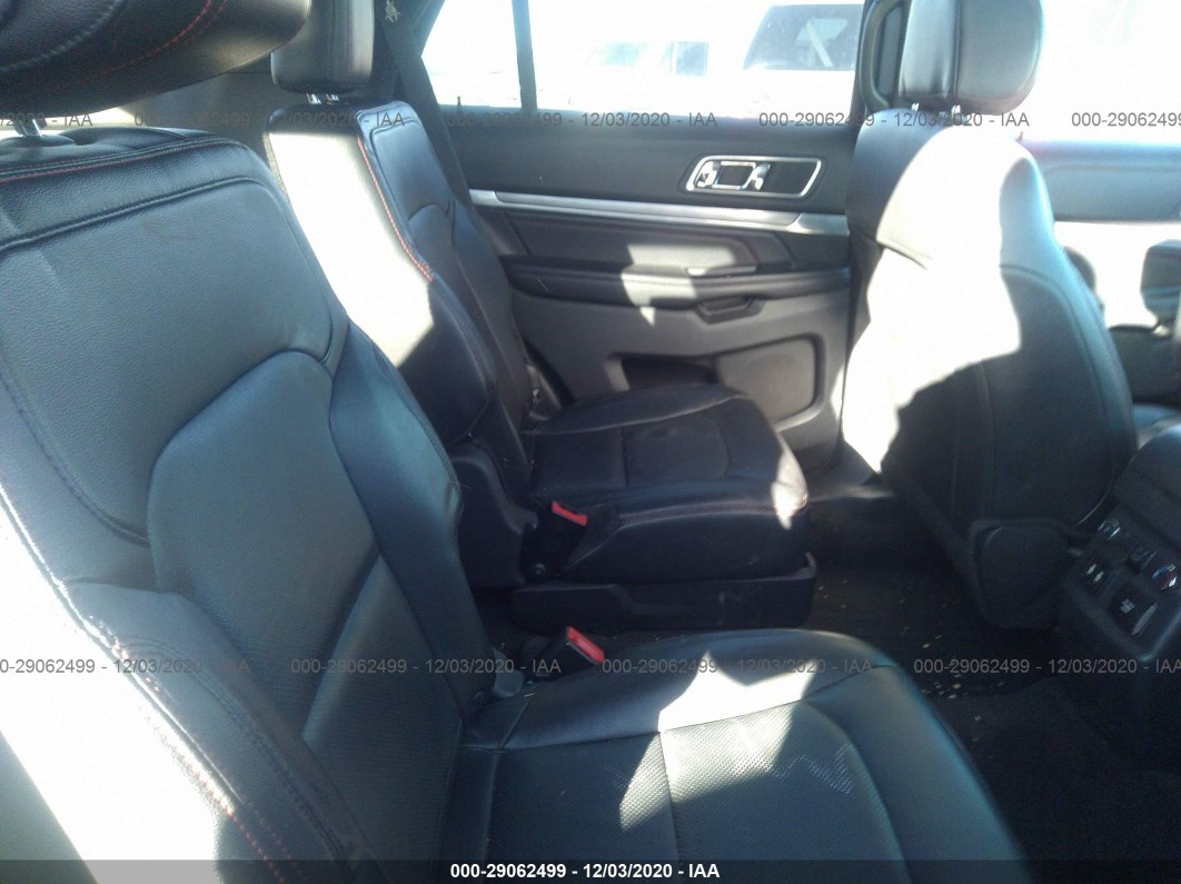 2016 Ford Explorer Sport Black vin: 1FM5K8GT7GGC84366