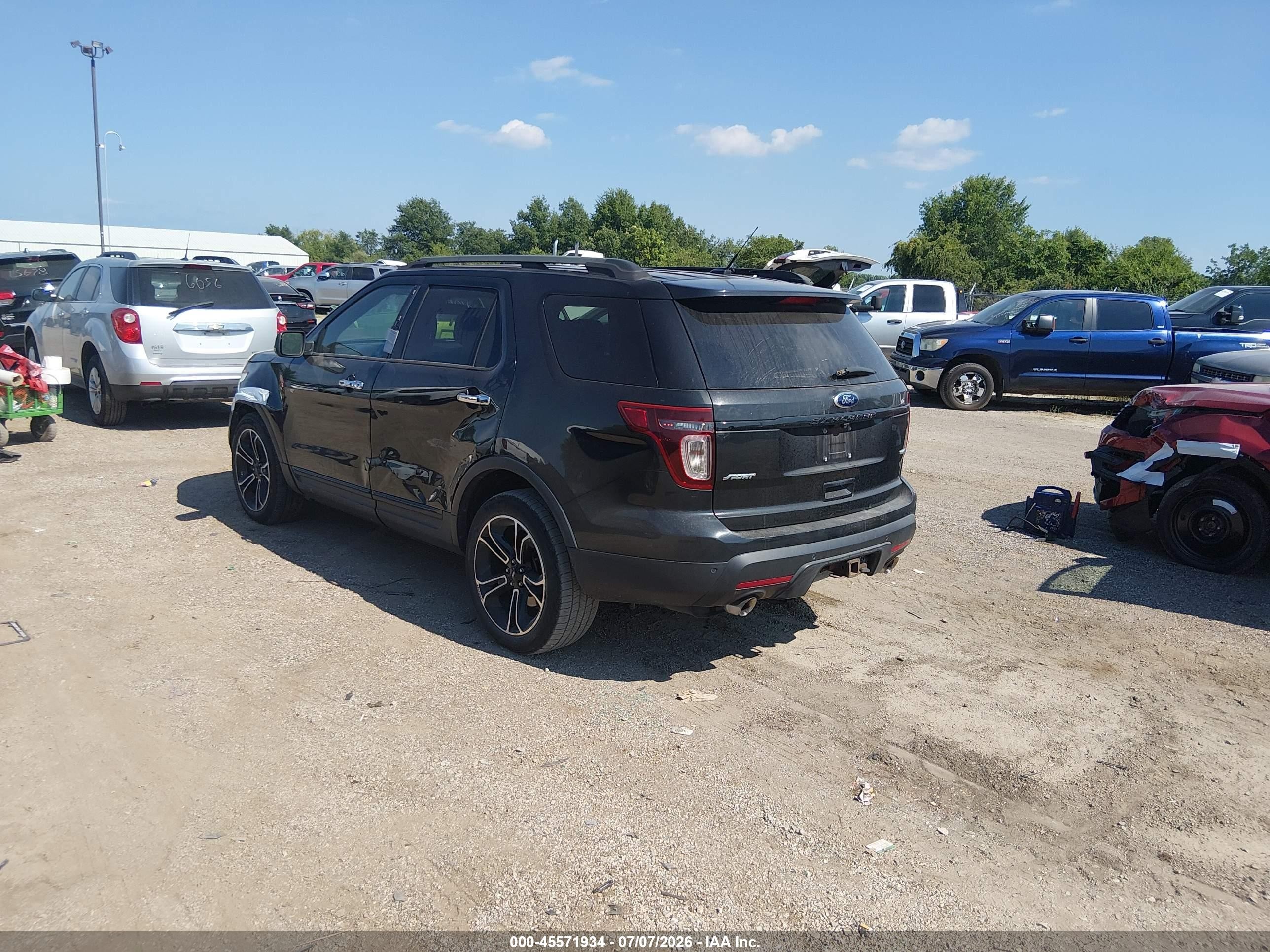 2013 Ford Explorer Sport Black vin: 1FM5K8GT8DGA68859
