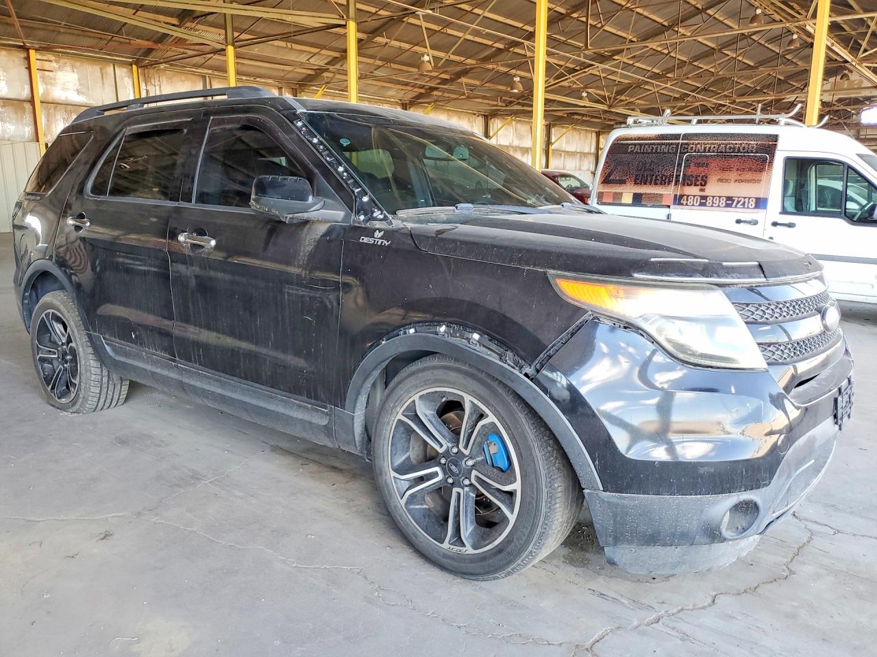 2013 Ford Explorer Sport Black vin: 1FM5K8GT8DGB82859