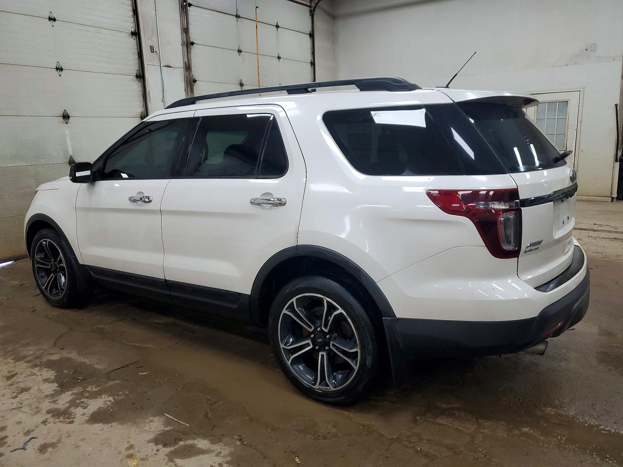 2013 Ford Explorer Sport White vin: 1FM5K8GT8DGC32675