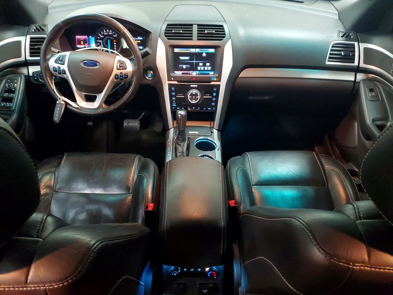 2013 Ford Explorer Sport White vin: 1FM5K8GT8DGC32675