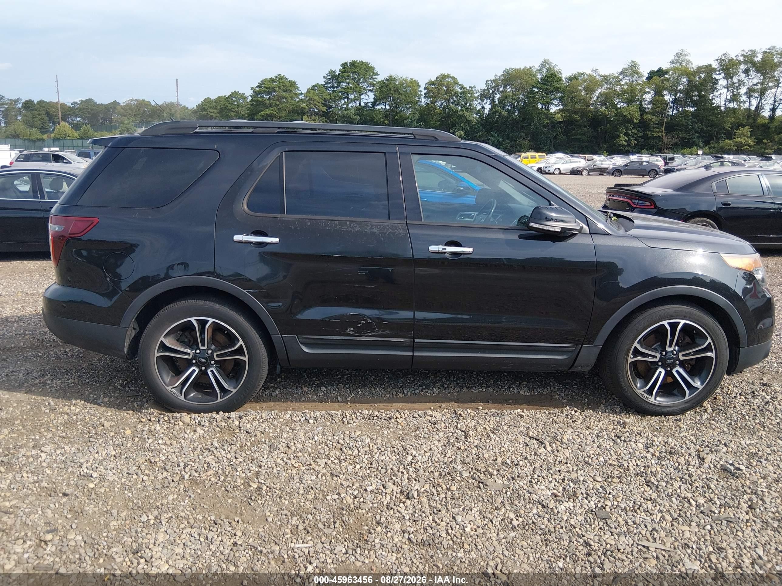 2014 Ford Explorer Sport Black vin: 1FM5K8GT8EGA10672