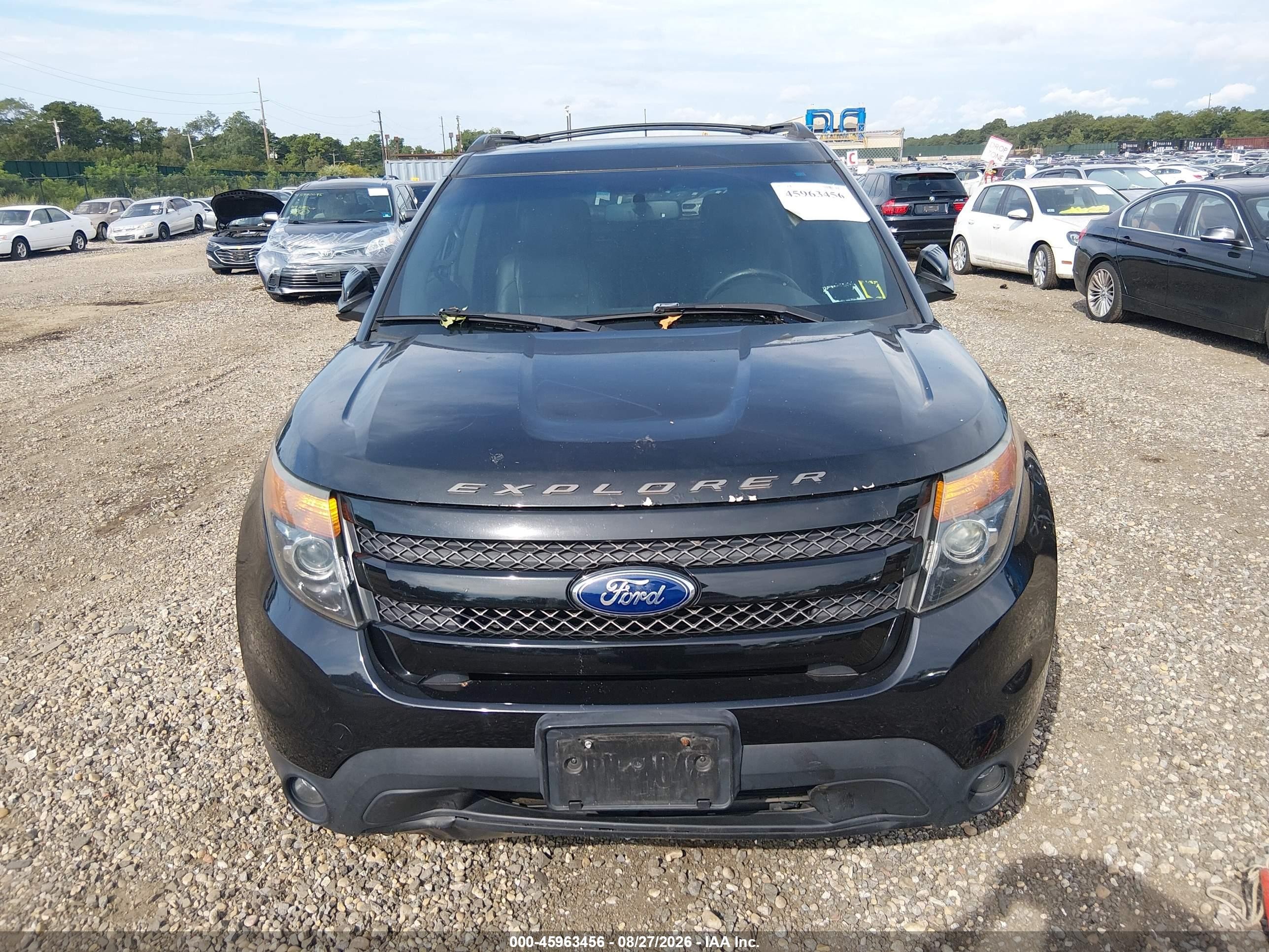 2014 Ford Explorer Sport Black vin: 1FM5K8GT8EGA10672