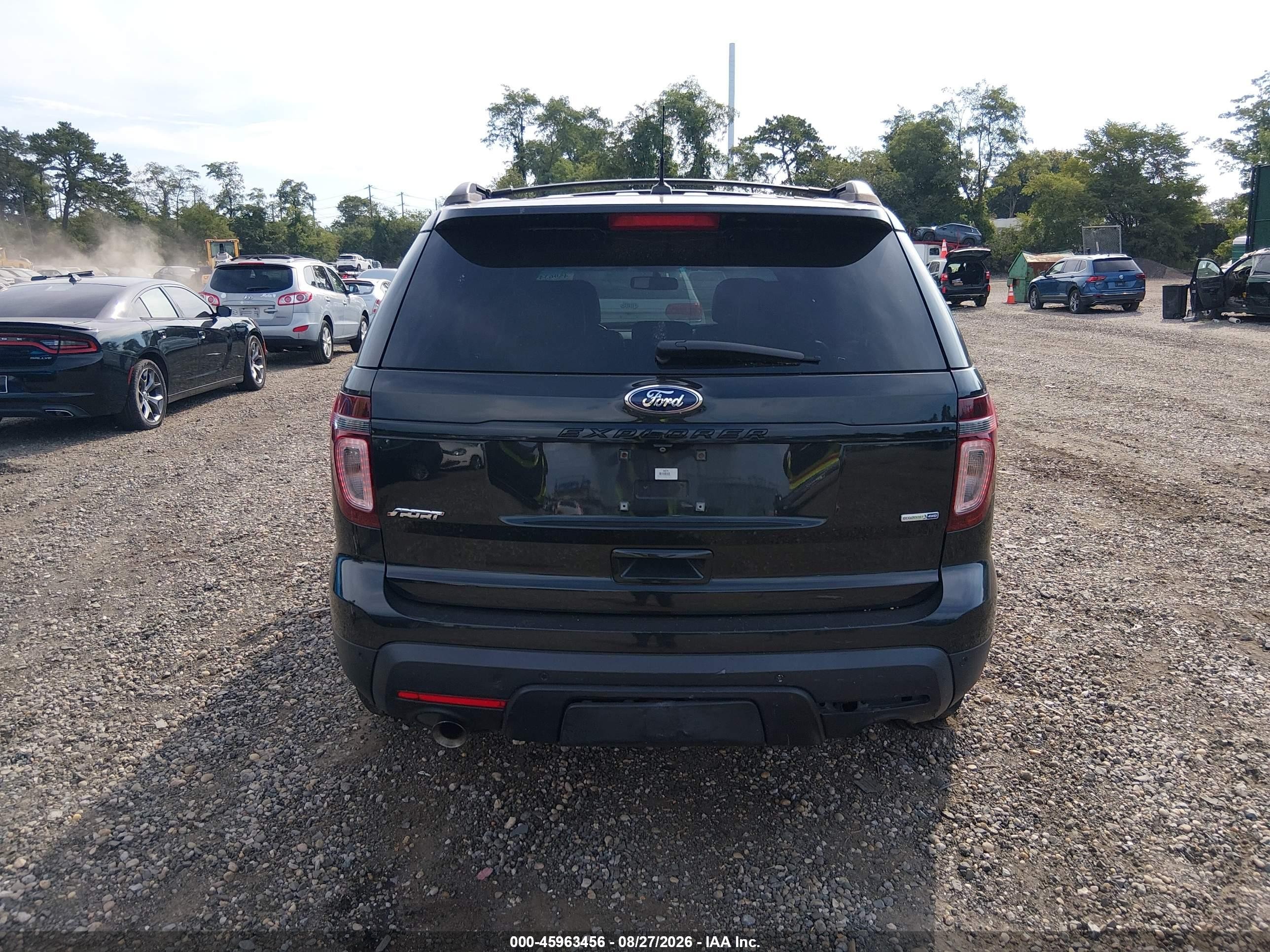 2014 Ford Explorer Sport Black vin: 1FM5K8GT8EGA10672