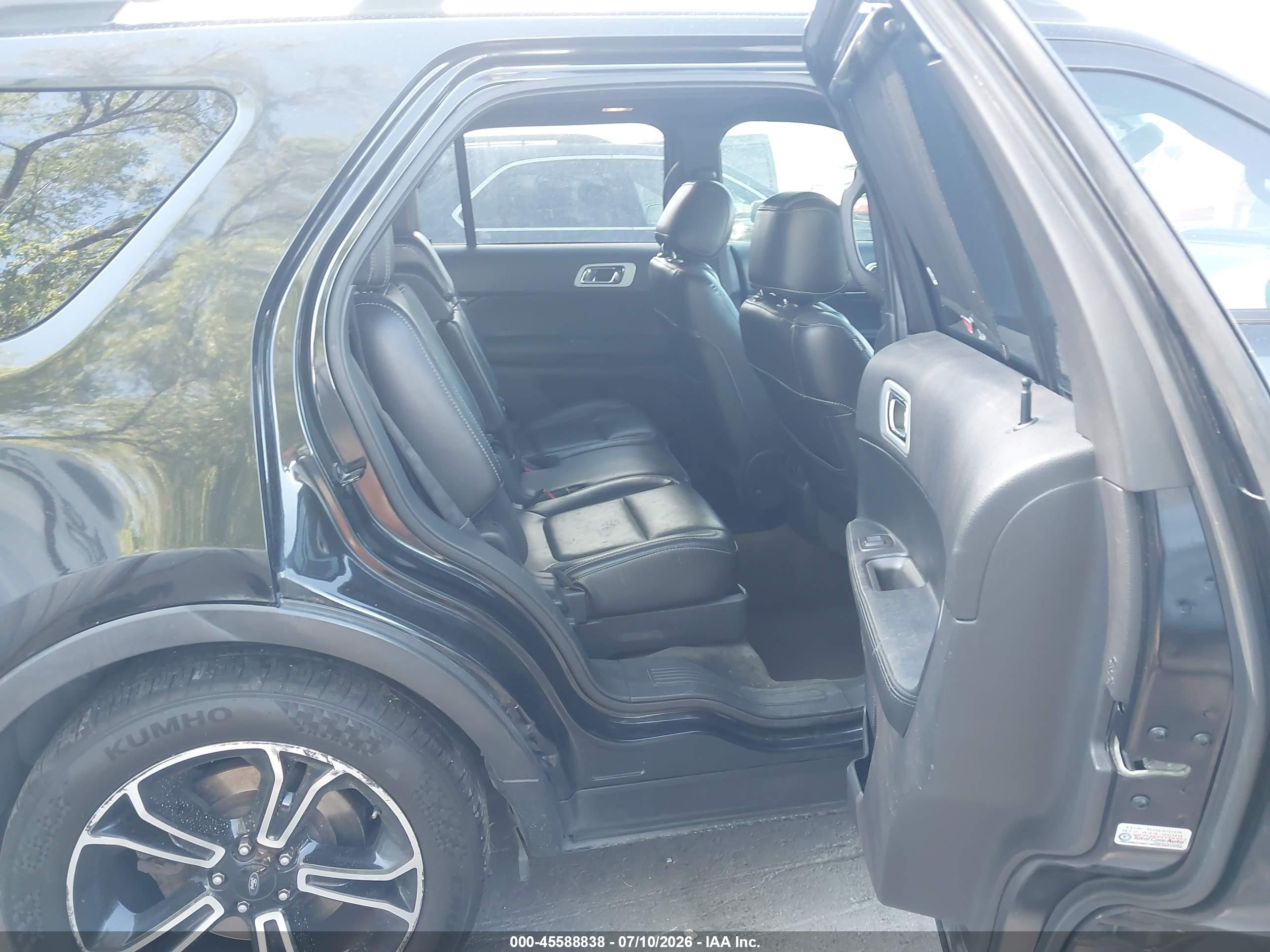 2014 Ford Explorer Sport Black vin: 1FM5K8GT8EGC12654