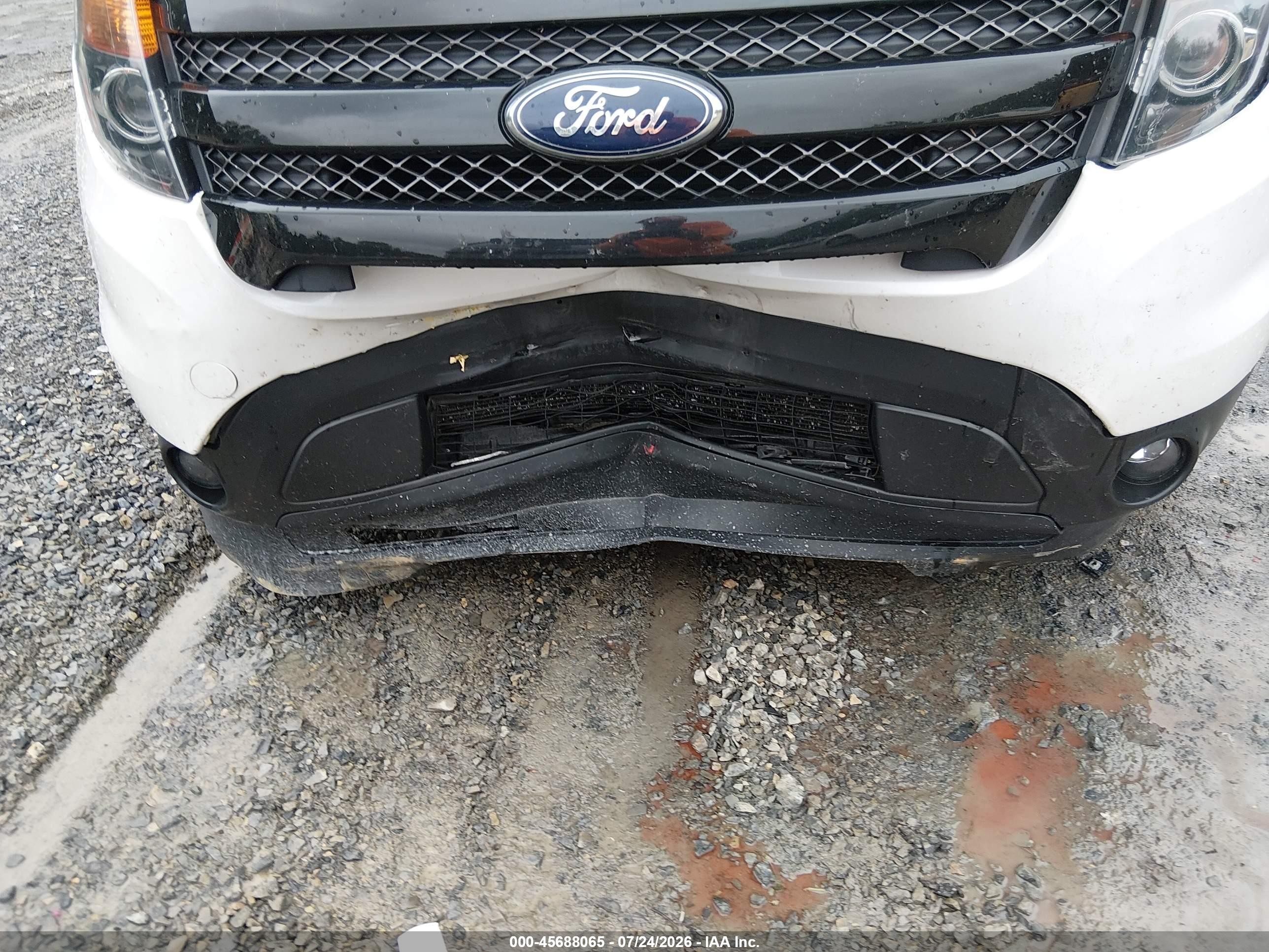2014 Ford Explorer Sport Белый vin: 1FM5K8GT8EGC46190