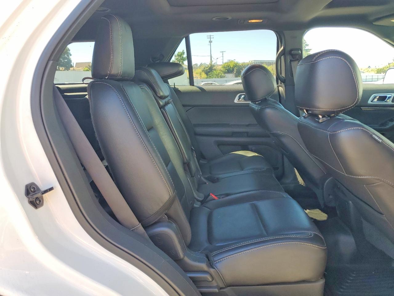 2015 Ford Explorer Sport White vin: 1FM5K8GT8FGA87365