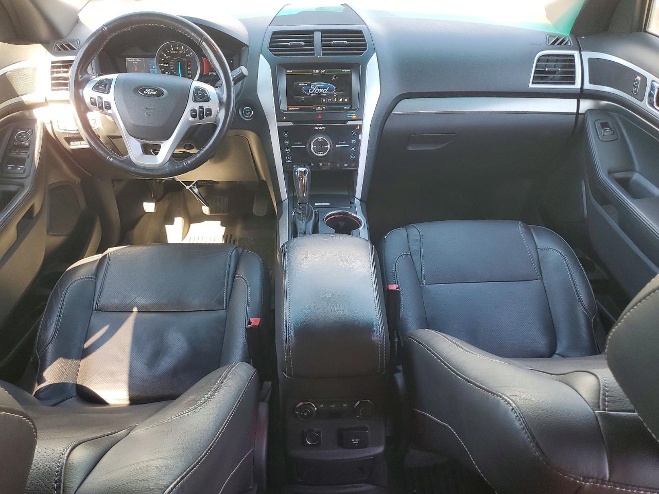 2015 Ford Explorer Sport White vin: 1FM5K8GT8FGA87365