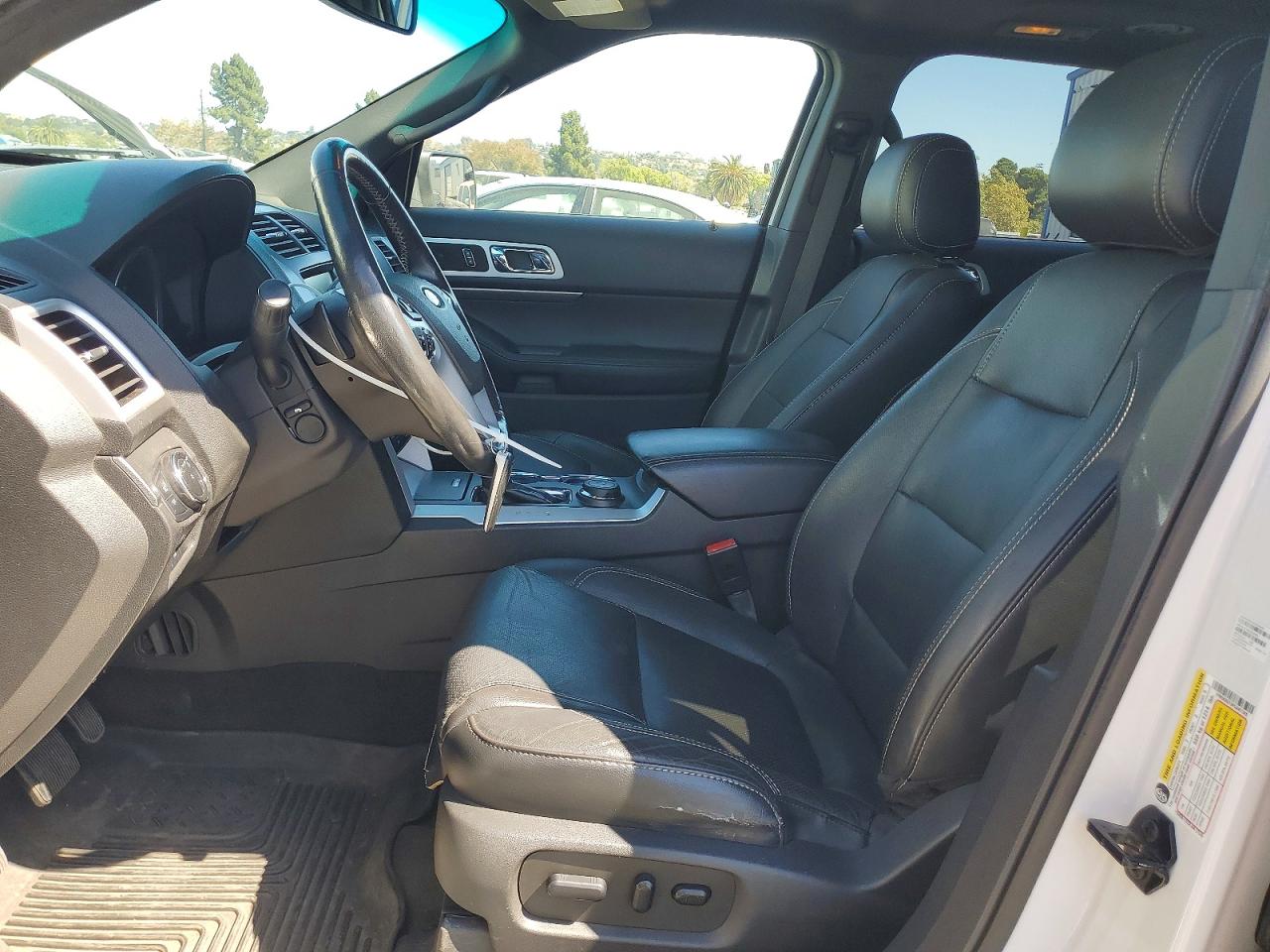 2015 Ford Explorer Sport White vin: 1FM5K8GT8FGA87365