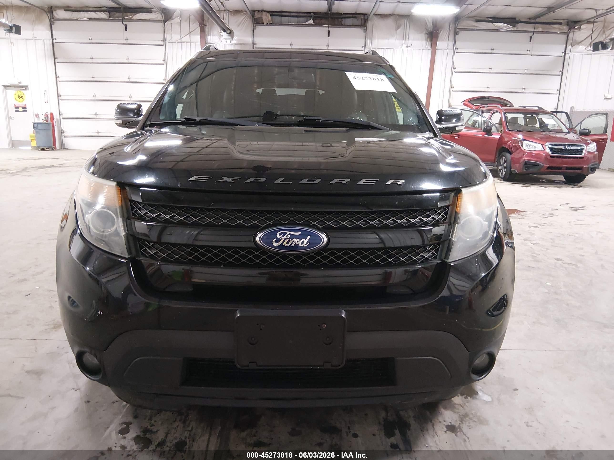 2015 Ford Explorer Sport Black vin: 1FM5K8GT8FGB38802