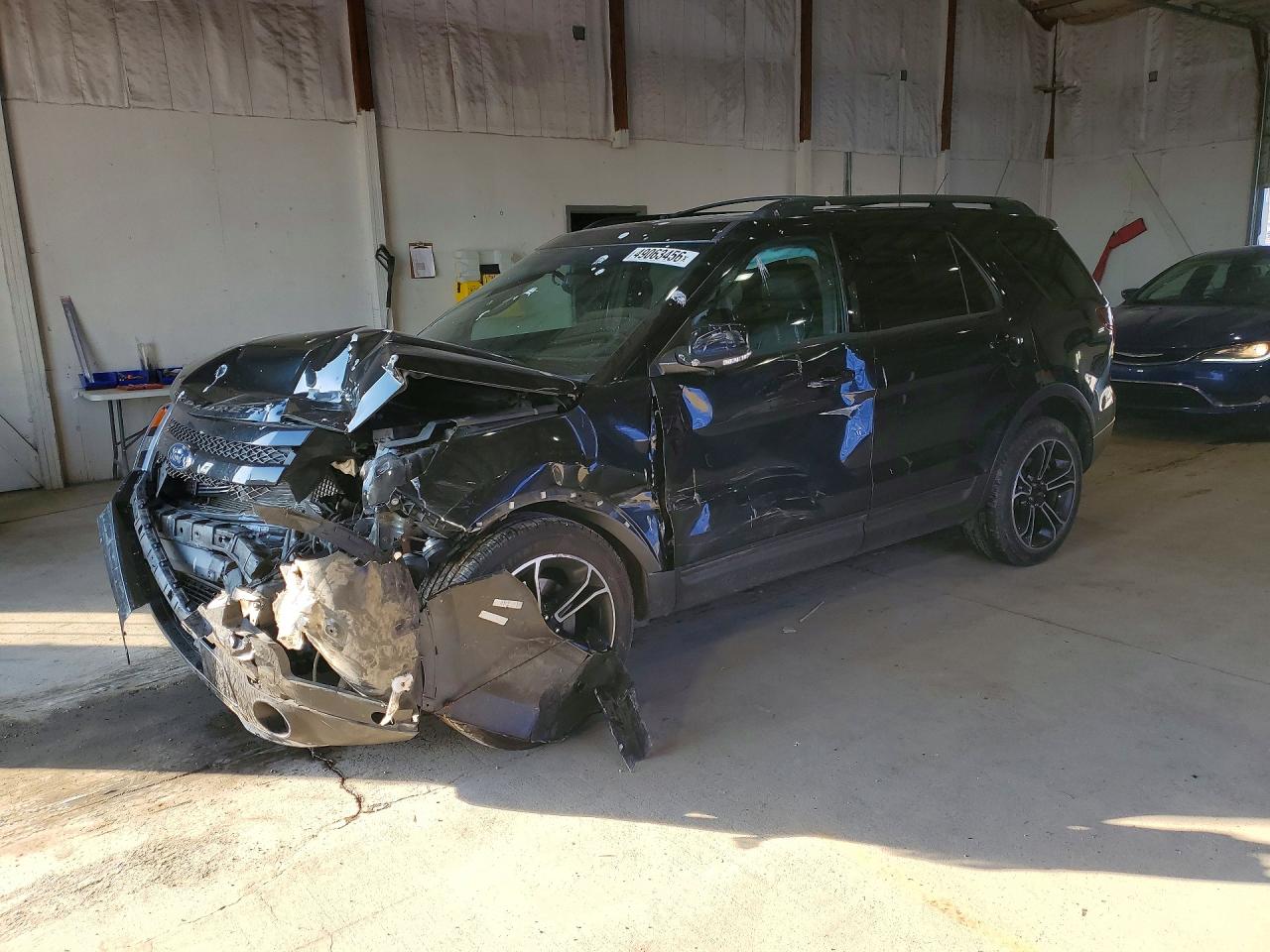 2015 Ford Explorer Sport Black vin: 1FM5K8GT8FGC60236