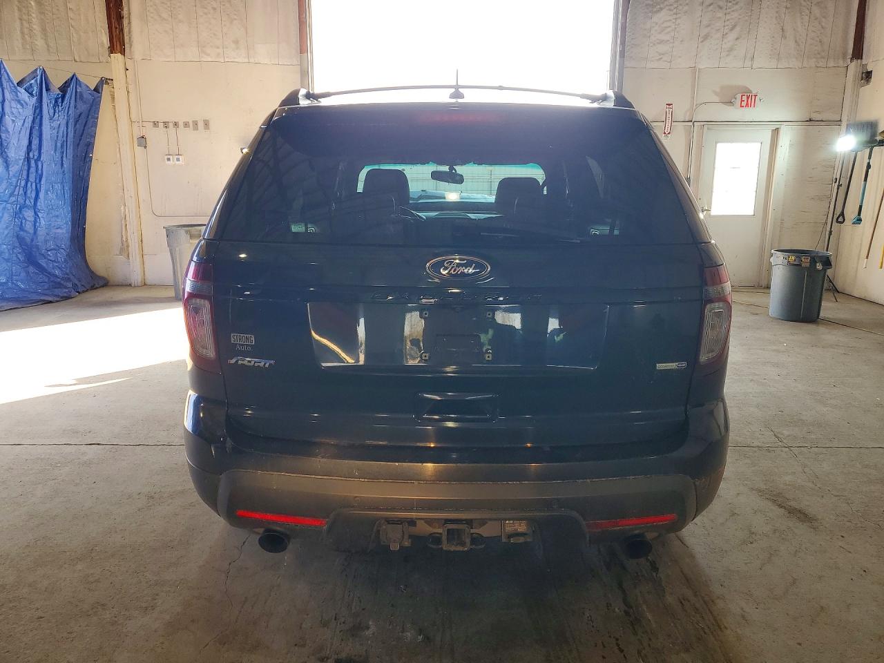 2015 Ford Explorer Sport Black vin: 1FM5K8GT8FGC60236