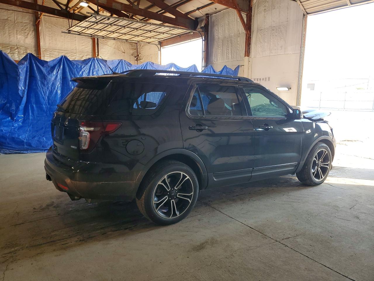 2015 Ford Explorer Sport Black vin: 1FM5K8GT8FGC60236