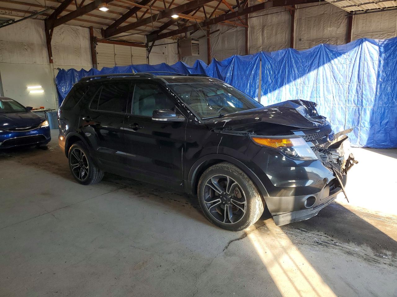 2015 Ford Explorer Sport Black vin: 1FM5K8GT8FGC60236