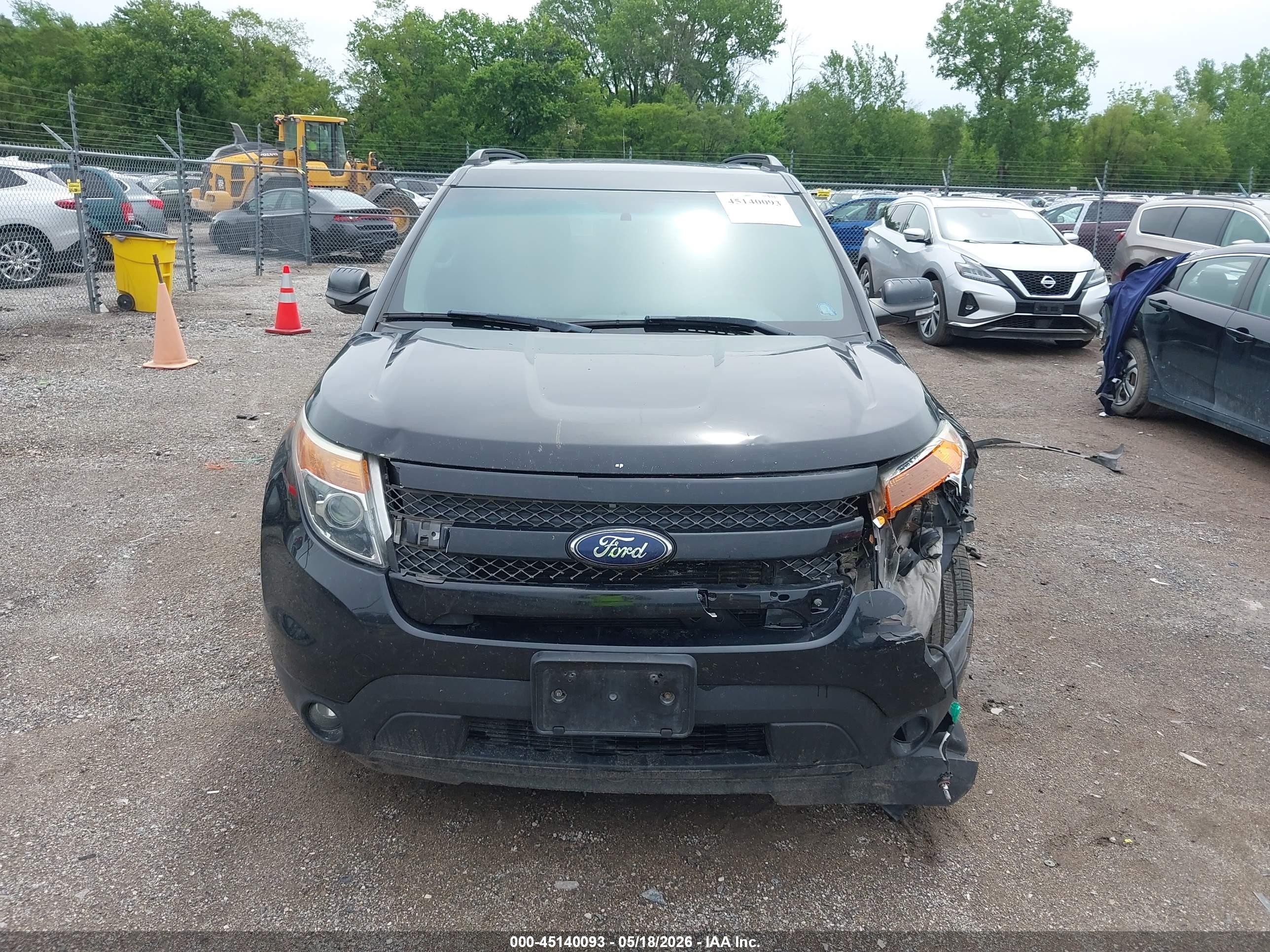 2013 Ford Explorer Sport Black vin: 1FM5K8GT9DGC02746
