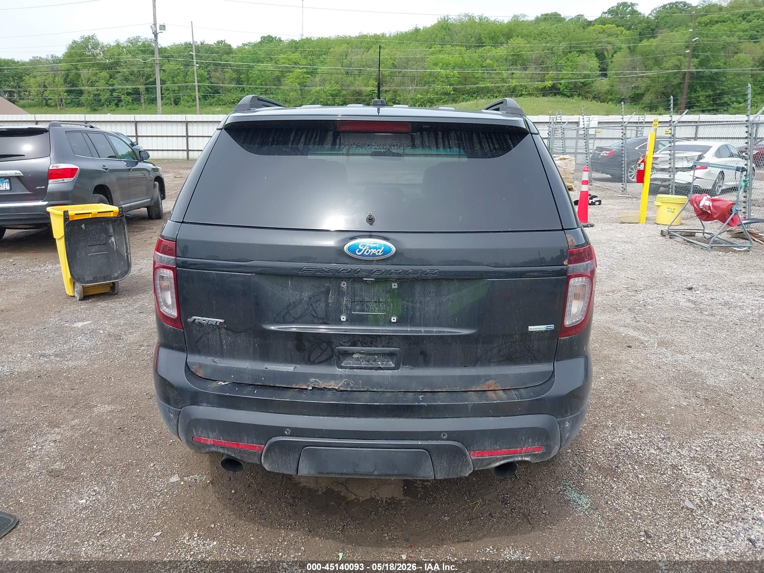 2013 Ford Explorer Sport Black vin: 1FM5K8GT9DGC02746