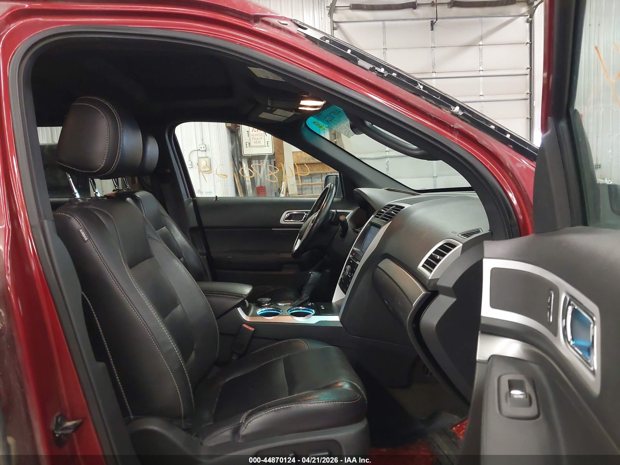 2013 Ford Explorer Sport Red vin: 1FM5K8GT9DGC14332