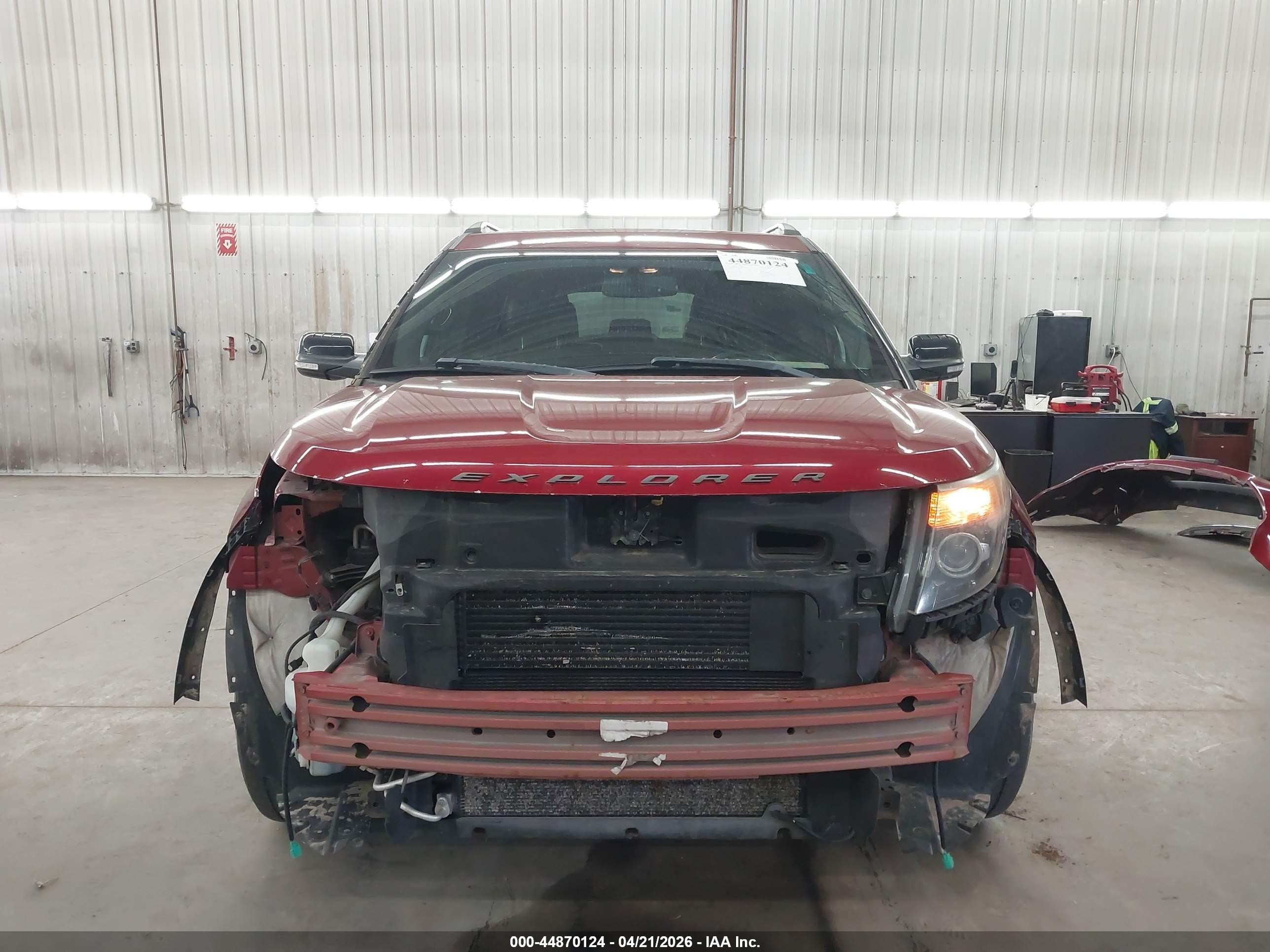 2013 Ford Explorer Sport Red vin: 1FM5K8GT9DGC14332
