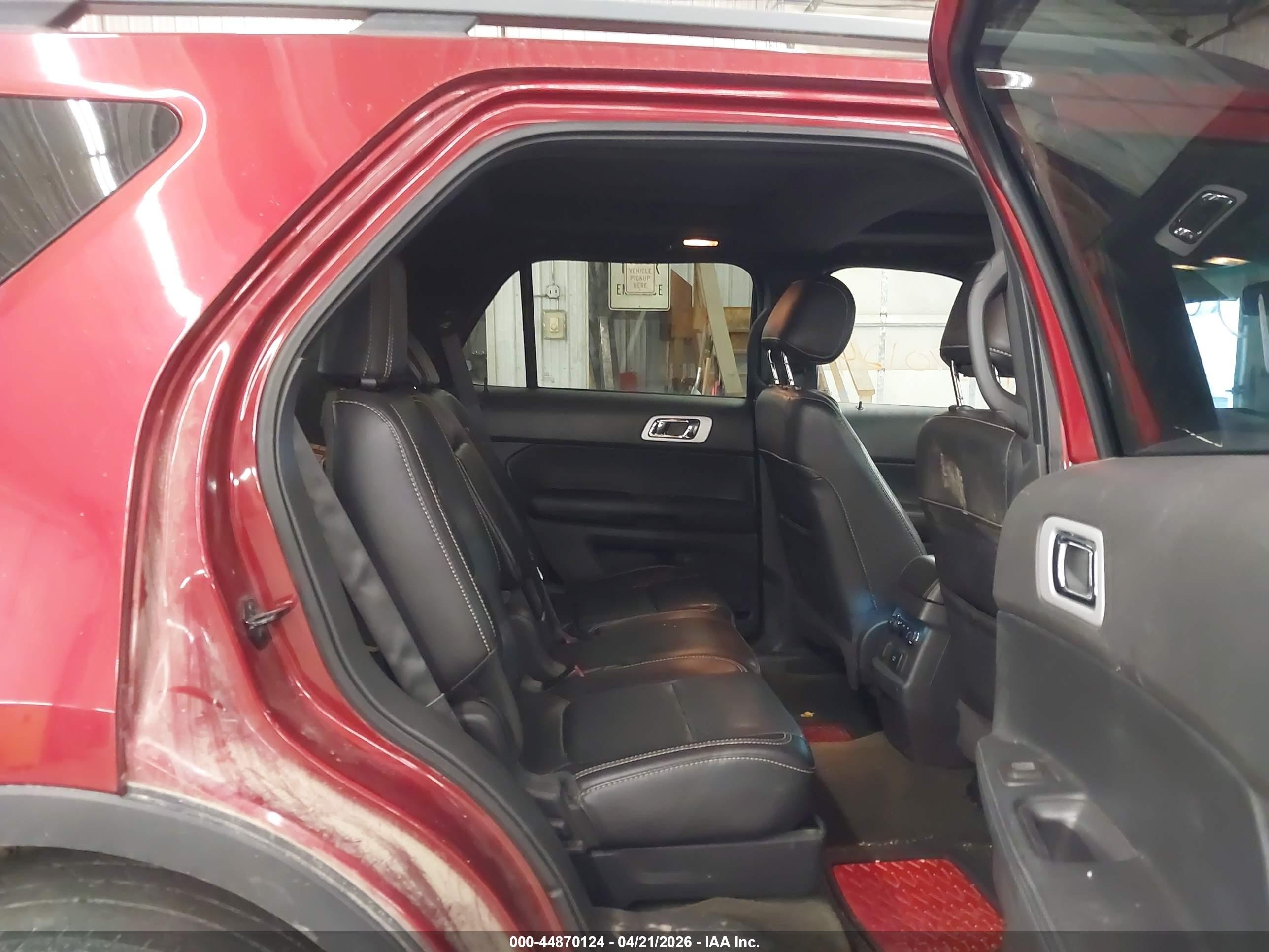 2013 Ford Explorer Sport Red vin: 1FM5K8GT9DGC14332