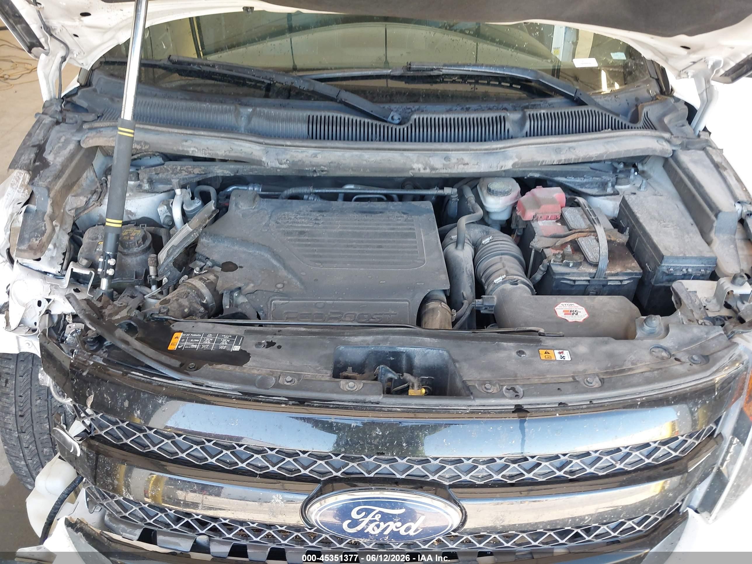 2013 Ford Explorer Sport White vin: 1FM5K8GT9DGC80704