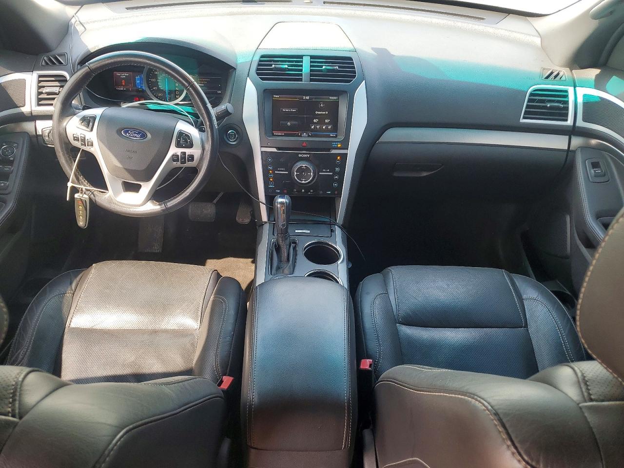 2014 Ford Explorer Sport Белый vin: 1FM5K8GT9EGA00152