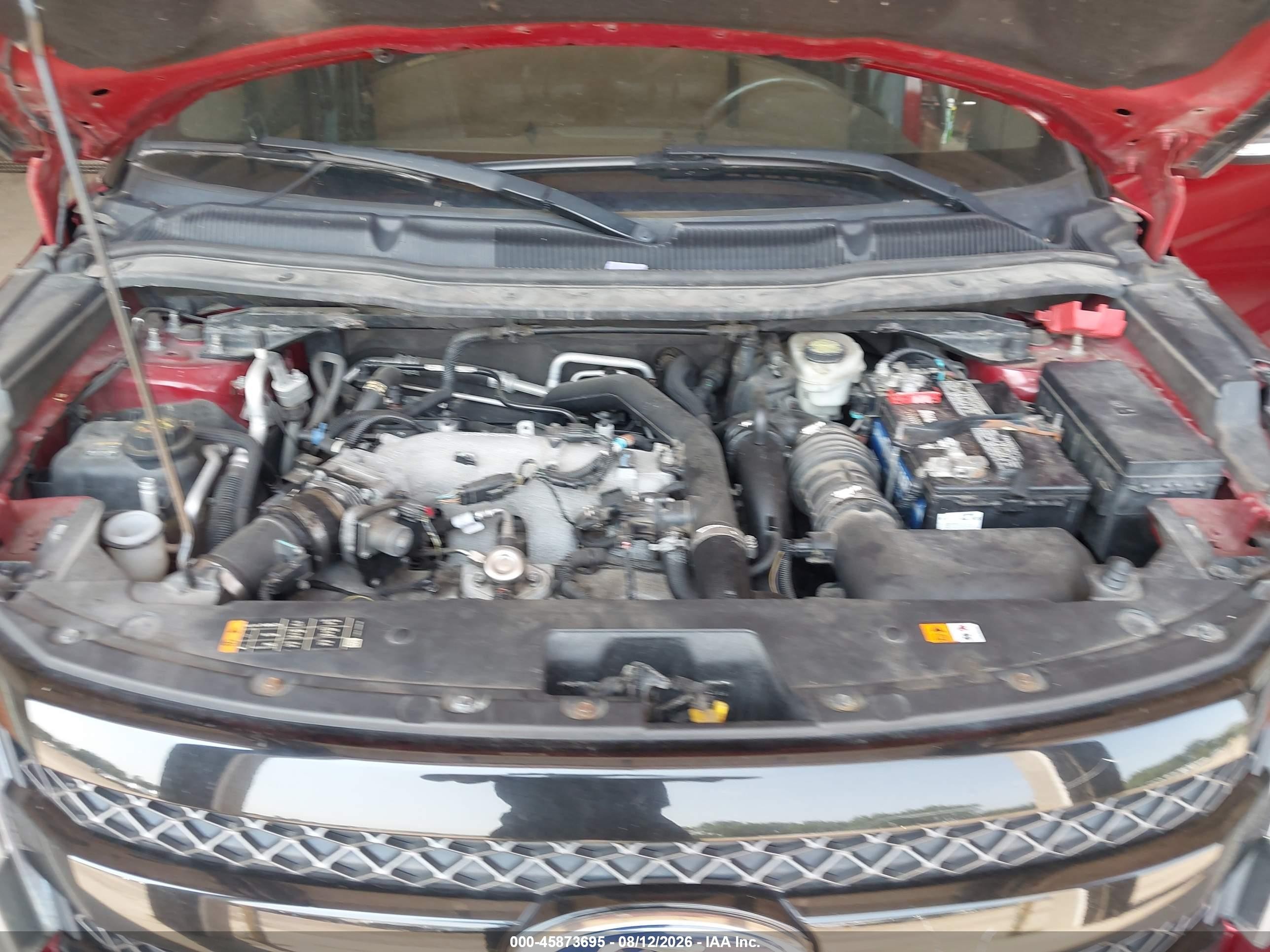 2014 Ford Explorer Sport Красный vin: 1FM5K8GT9EGC01050