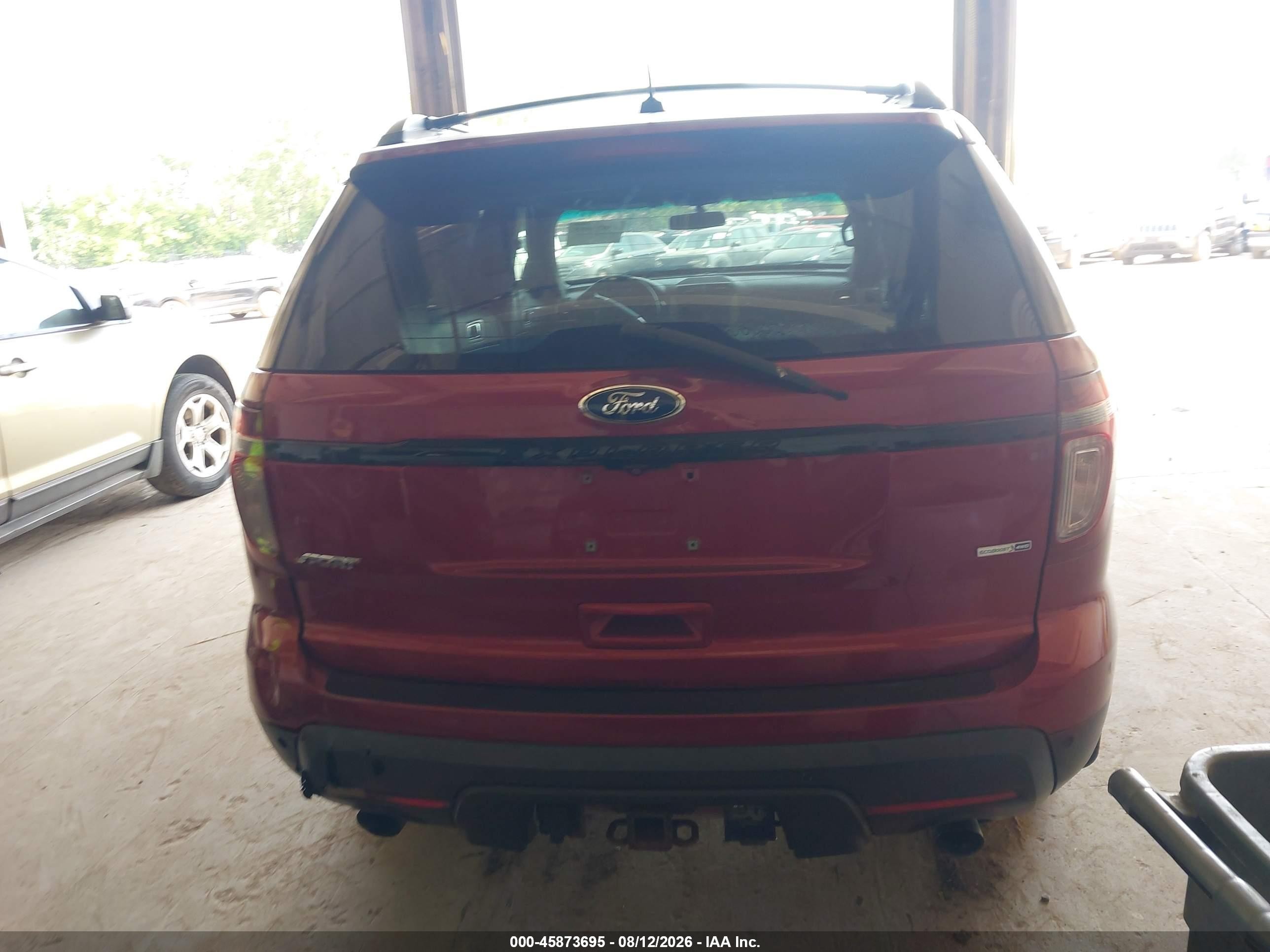 2014 Ford Explorer Sport Красный vin: 1FM5K8GT9EGC01050