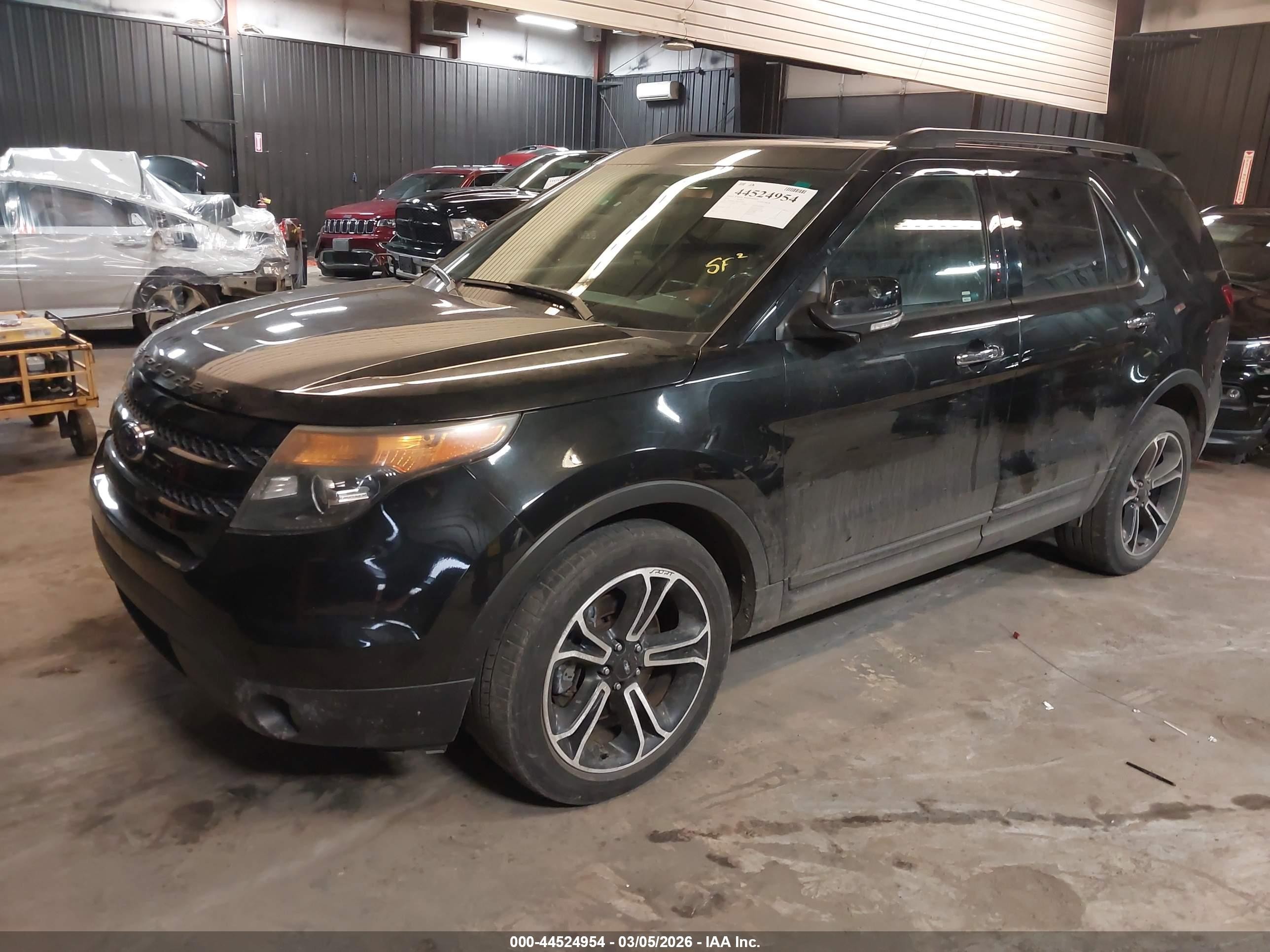 2014 Ford Explorer Sport Черный vin: 1FM5K8GT9EGC09469