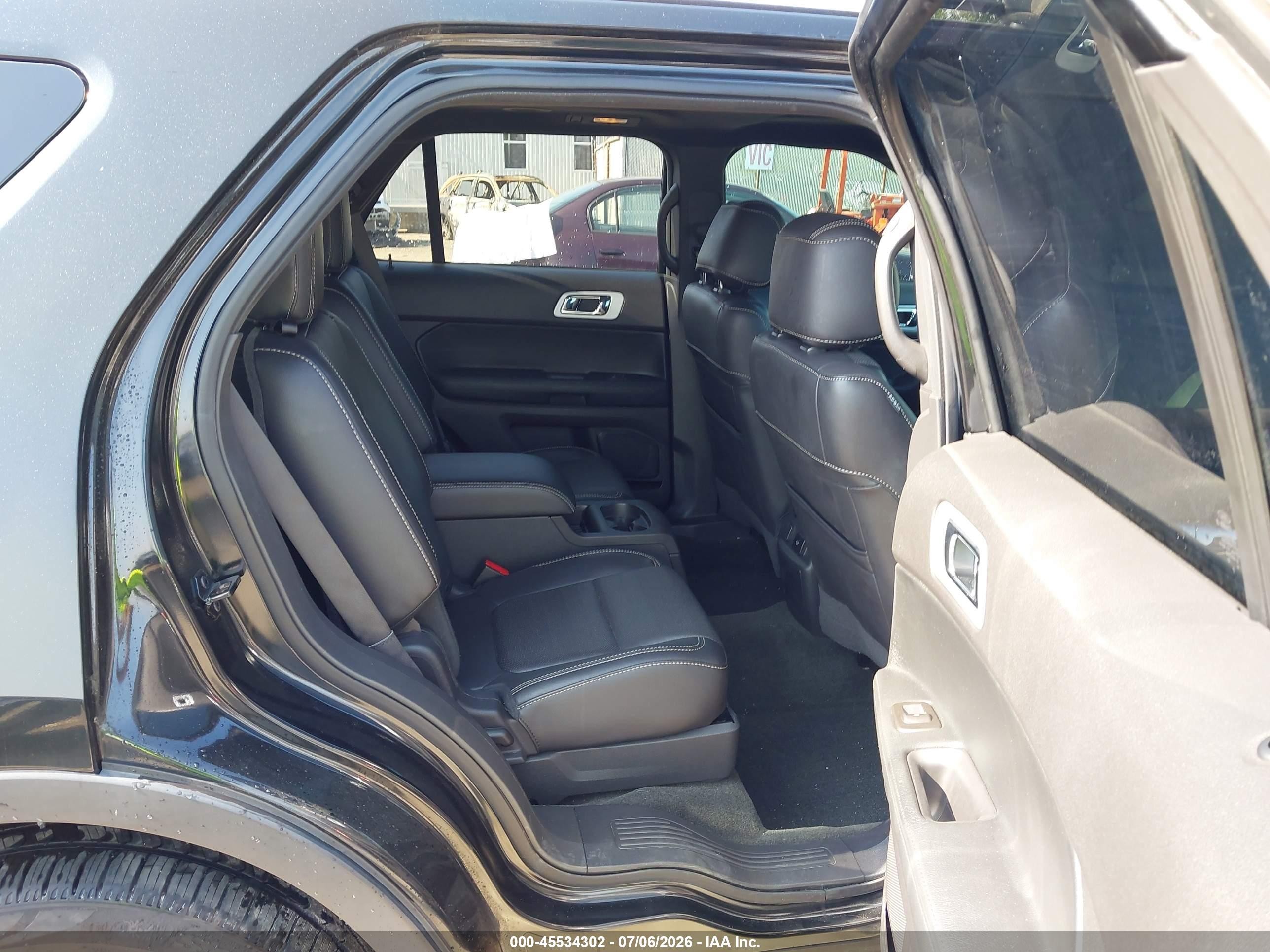 2014 Ford Explorer Sport Black vin: 1FM5K8GT9EGC21668