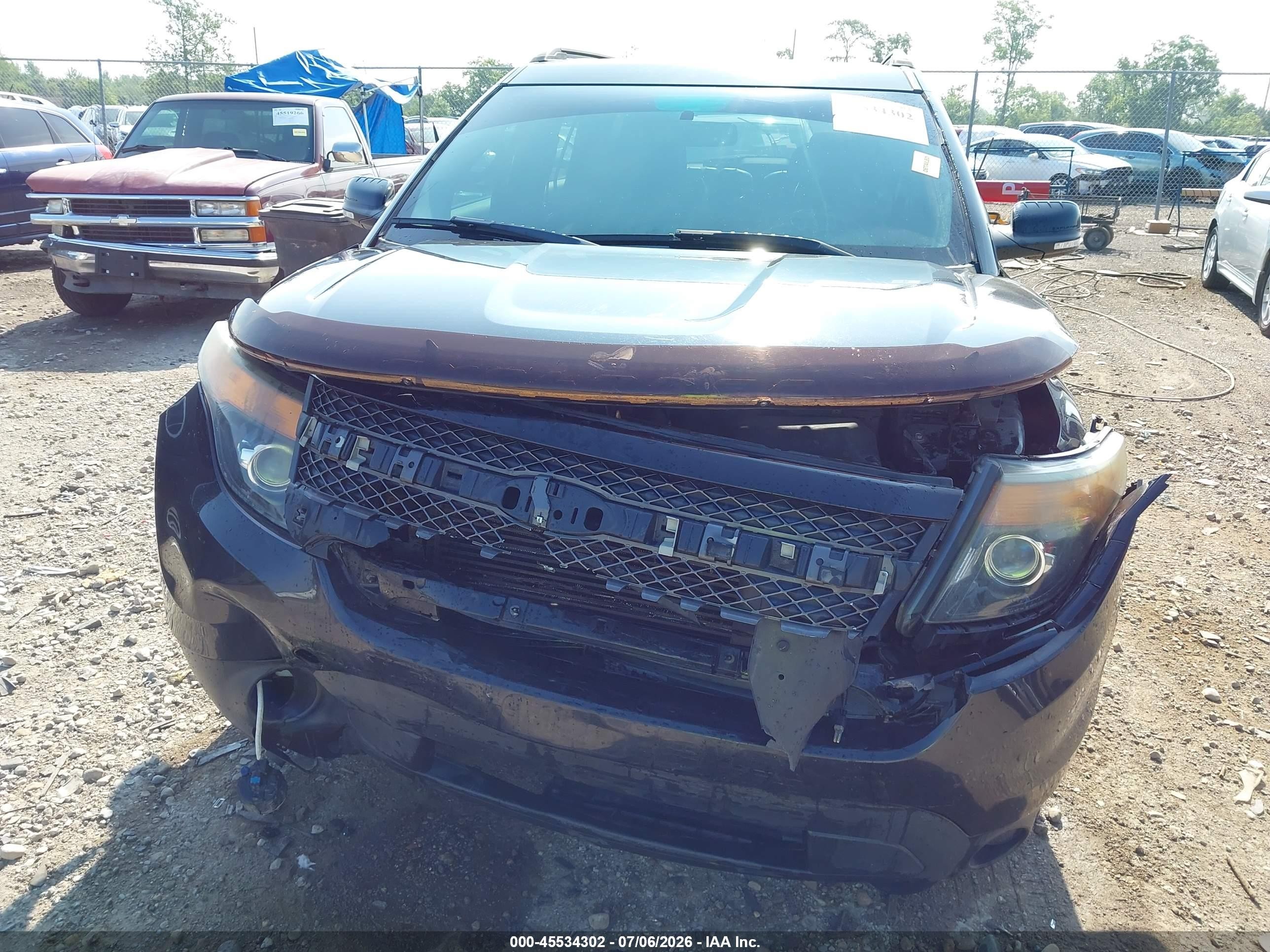2014 Ford Explorer Sport Black vin: 1FM5K8GT9EGC21668