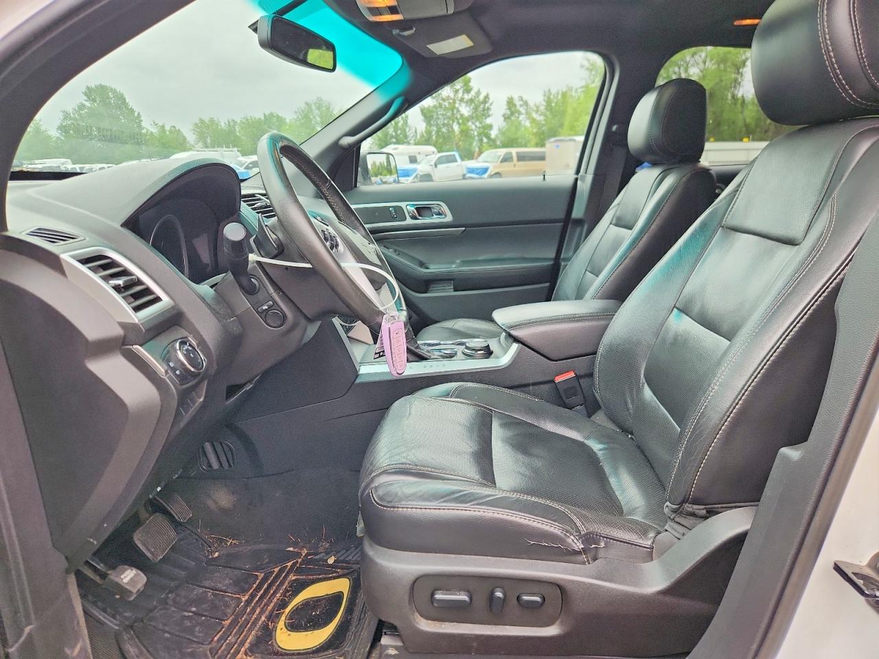 2014 Ford Explorer Sport White vin: 1FM5K8GT9EGC23789