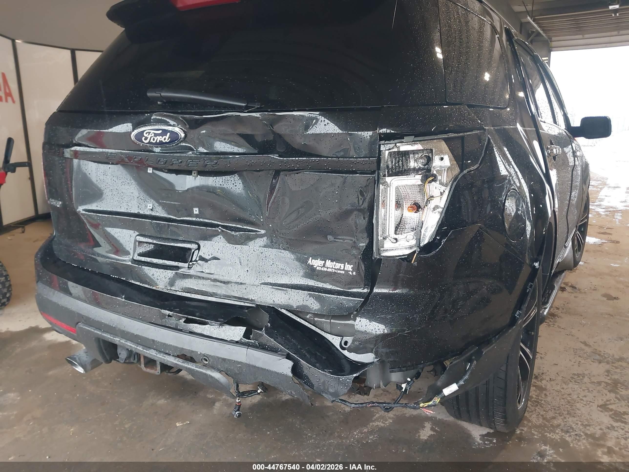 2014 Ford Explorer Sport Black vin: 1FM5K8GT9EGC33609